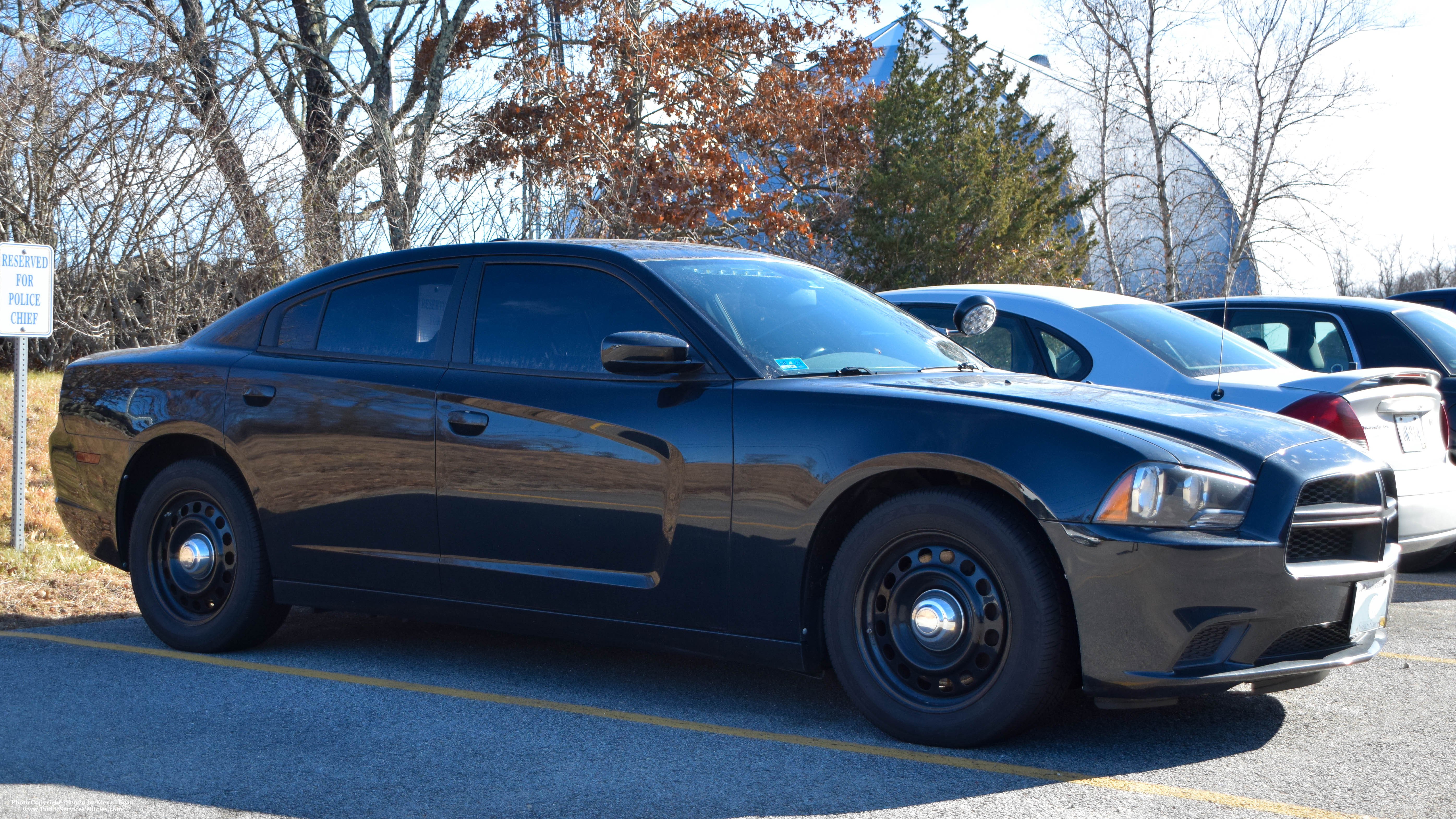 A photo  of Tiverton Police
            Car 1, a 2014 Dodge Charger             taken by Kieran Egan