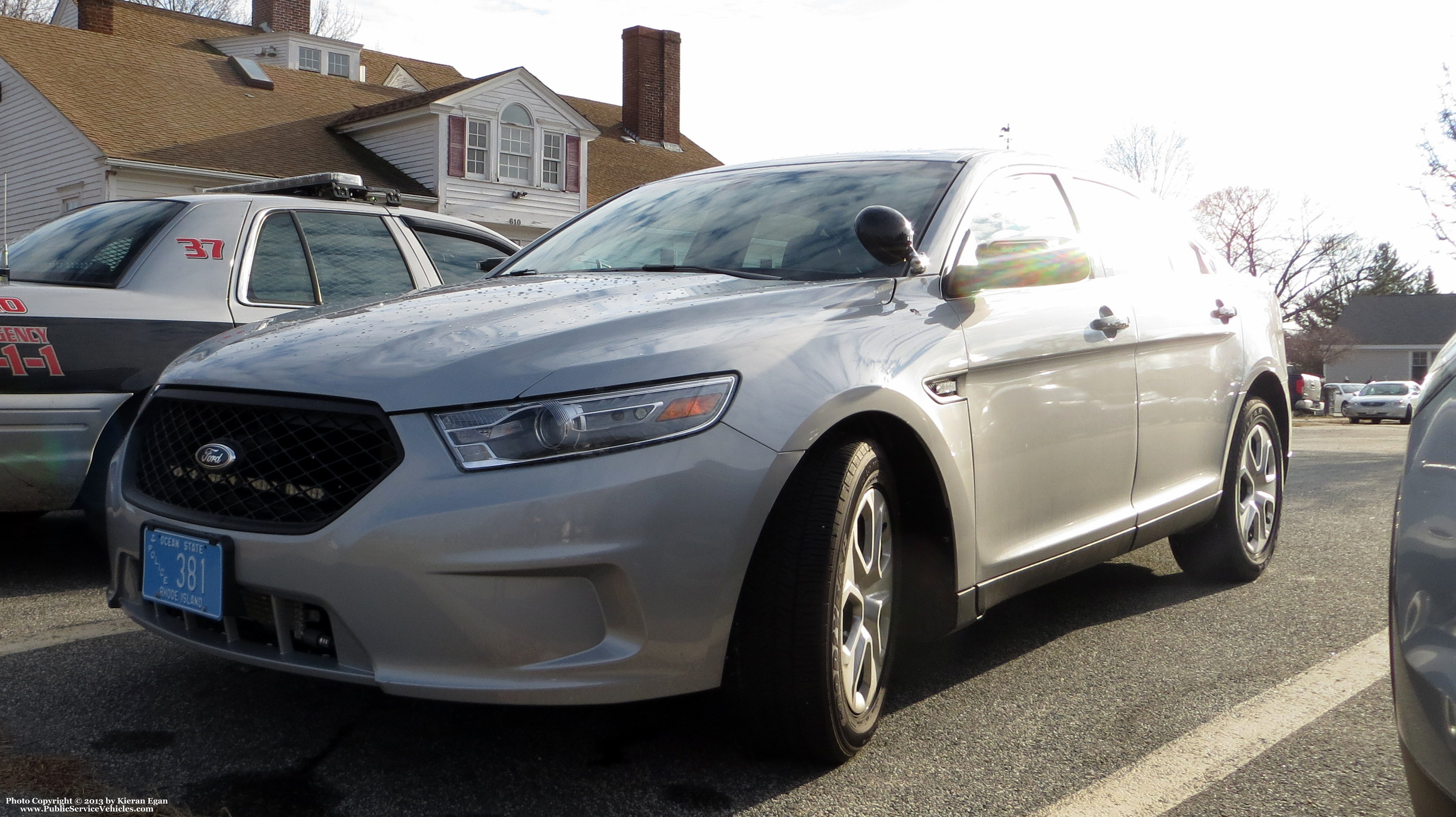 A photo  of East Providence Police
            Internal Affairs Lieutenant, a 2013 Ford Police Interceptor Sedan             taken by Kieran Egan