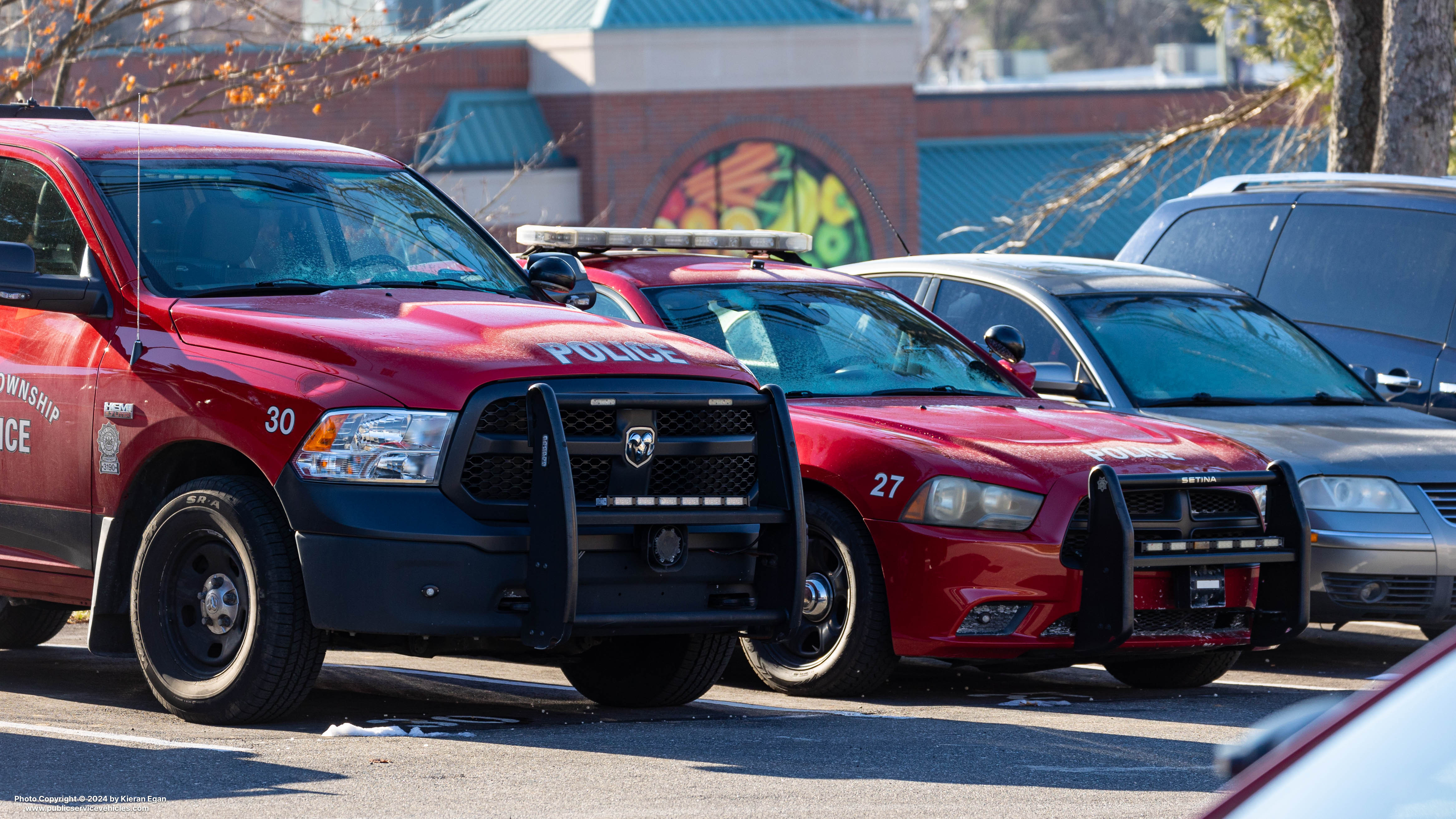 A photo  of Ridley Township Police
            Cruiser 31-27, a 2012 Dodge Charger             taken by Kieran Egan
