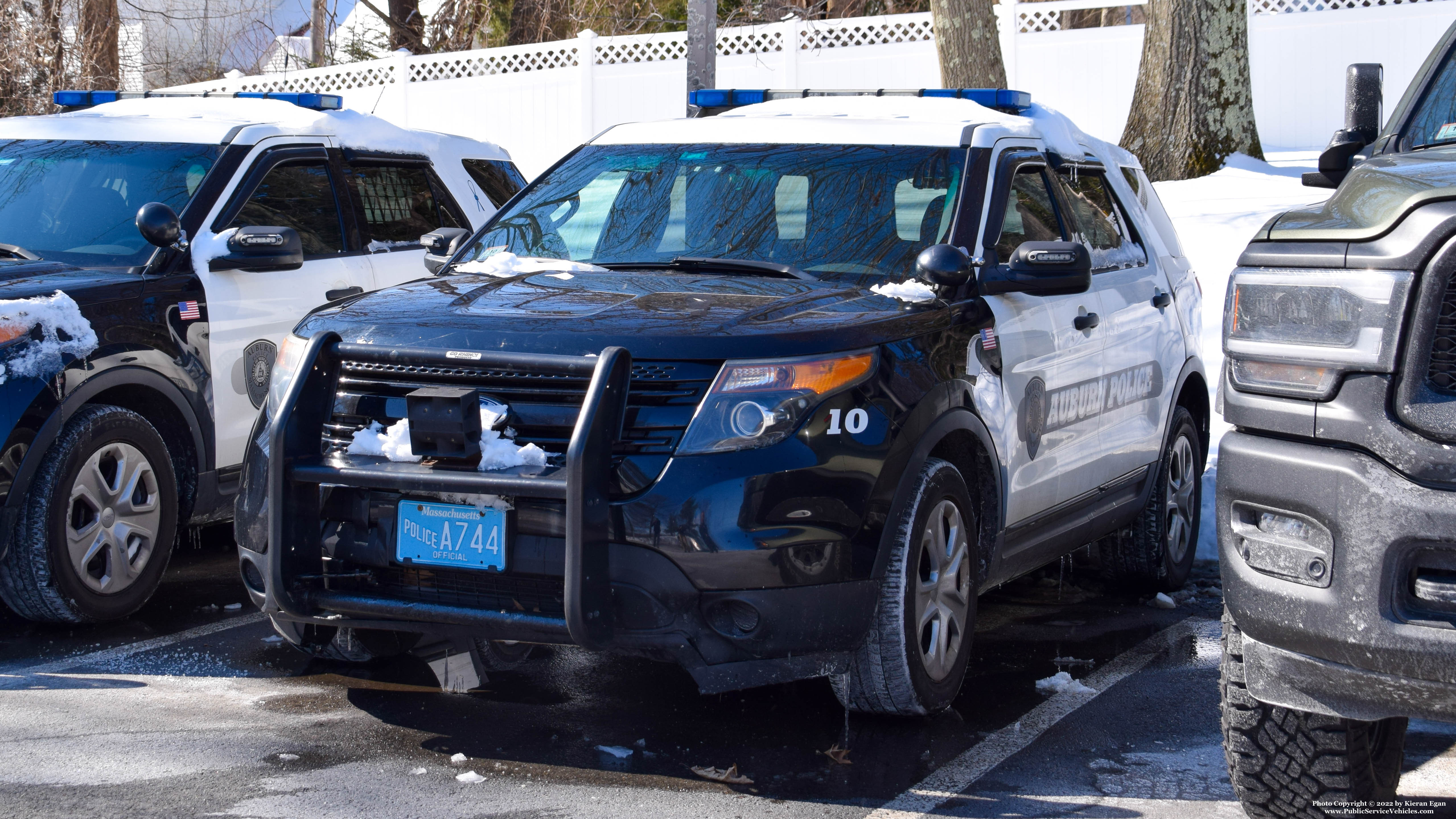 A photo  of Auburn Police
            Car 10, a 2013 Ford Police Interceptor Utility             taken by Kieran Egan