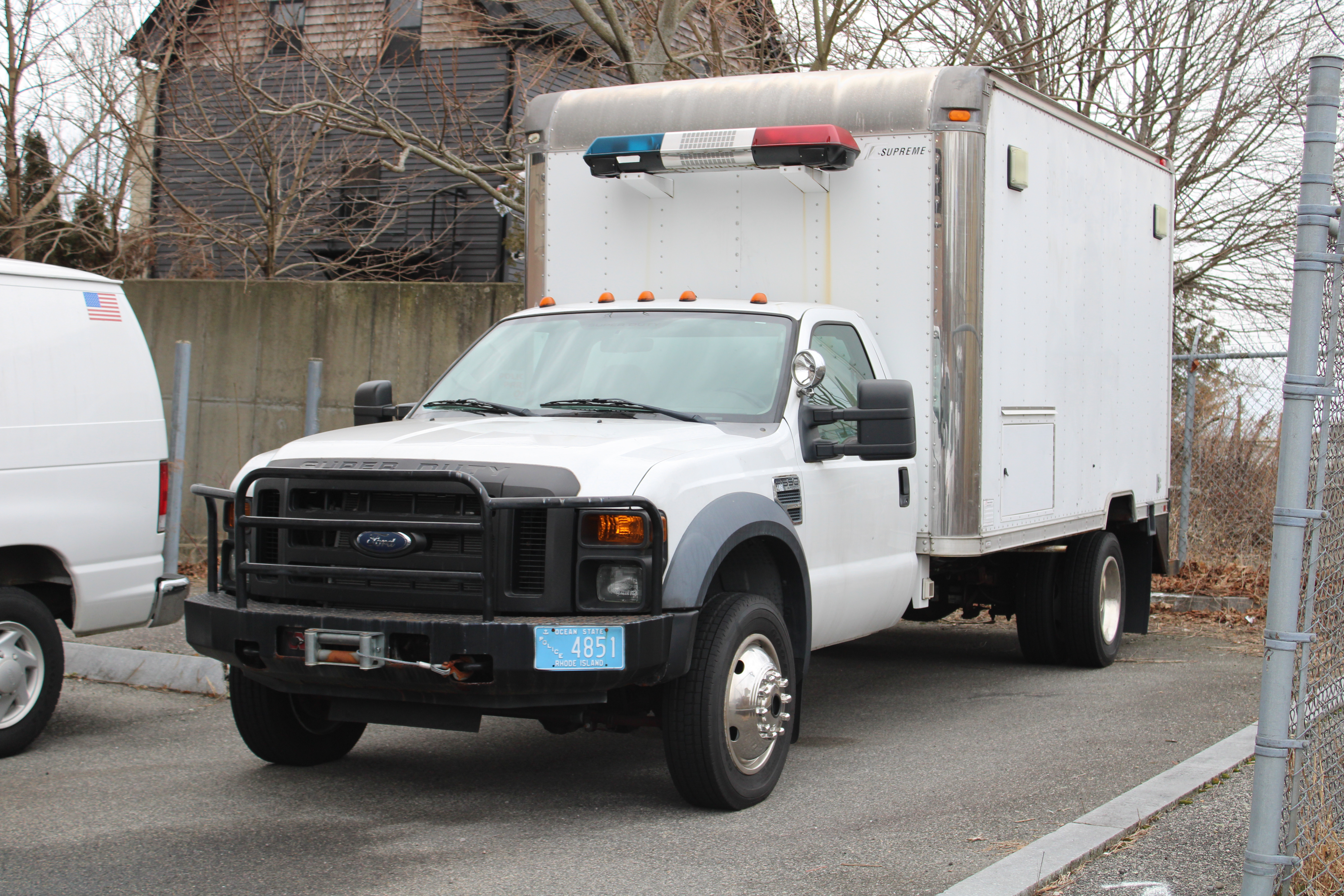 A photo  of Providence Police
            Truck 4851, a 2008-2010 Ford F-550             taken by @riemergencyvehicles