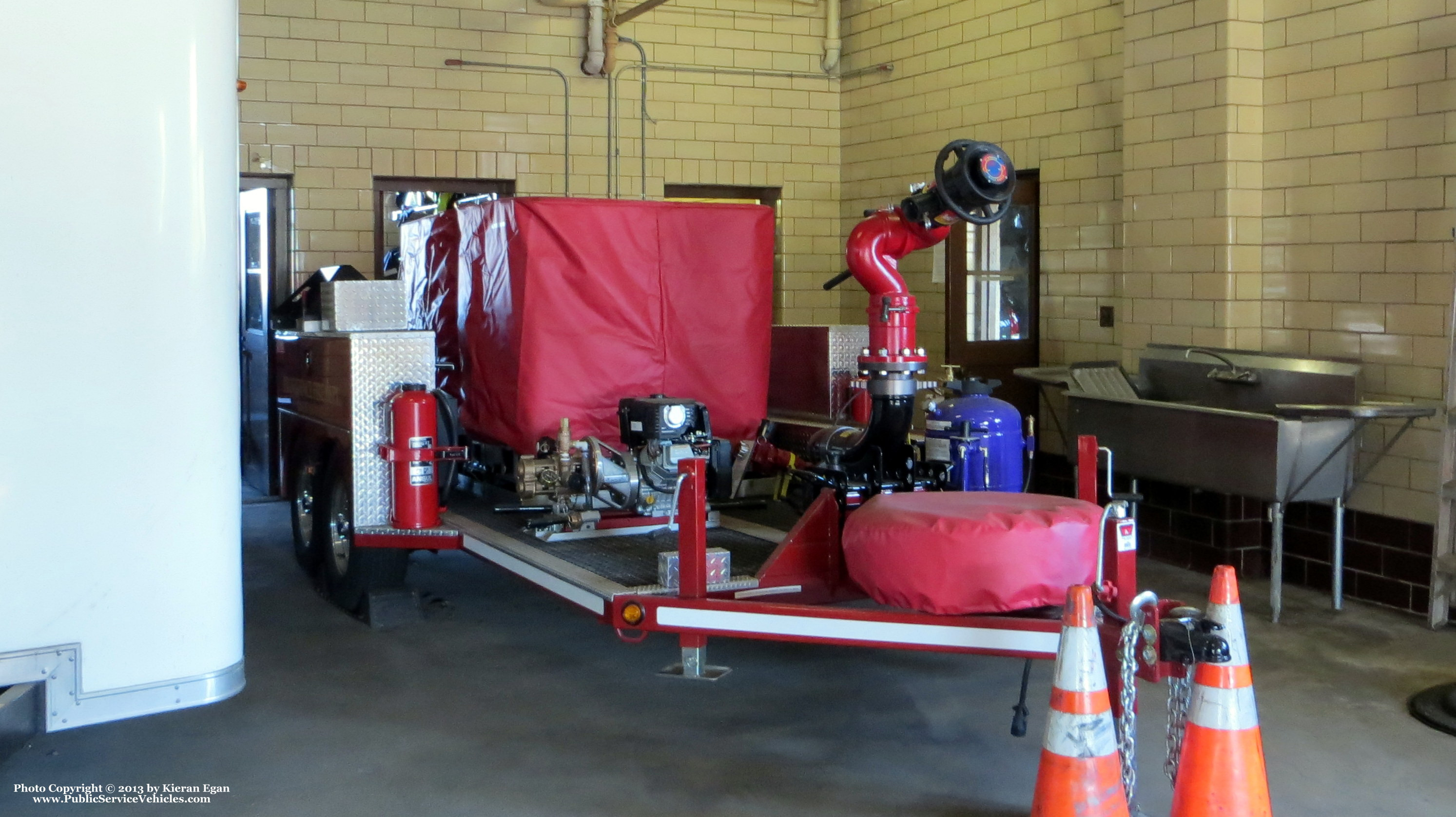 A photo  of Providence Fire
            Foam Trailer, a 1990-2013 Foam Trailer             taken by Kieran Egan