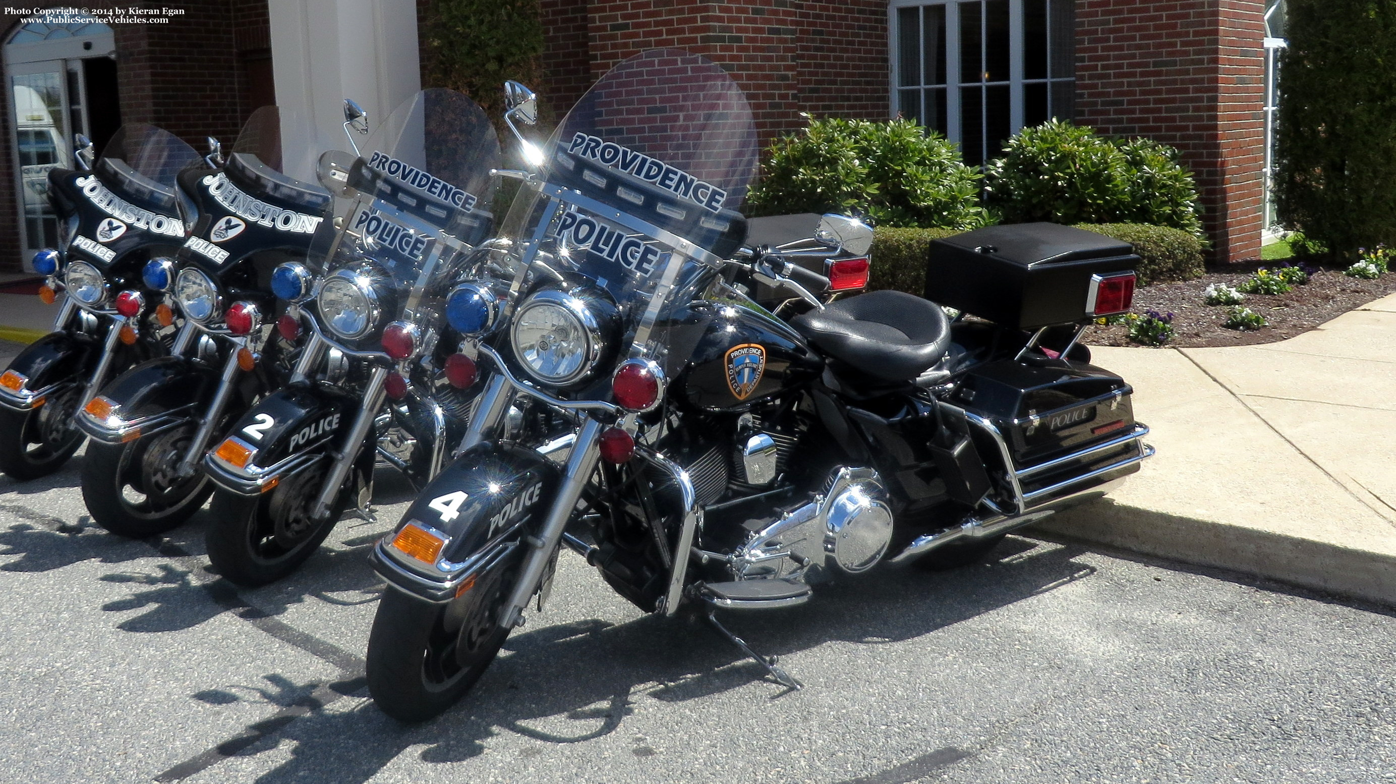 A photo  of Providence Police
            Motorcycle 4, a 2000-2014 Harley Davidson Electra Glide             taken by Kieran Egan
