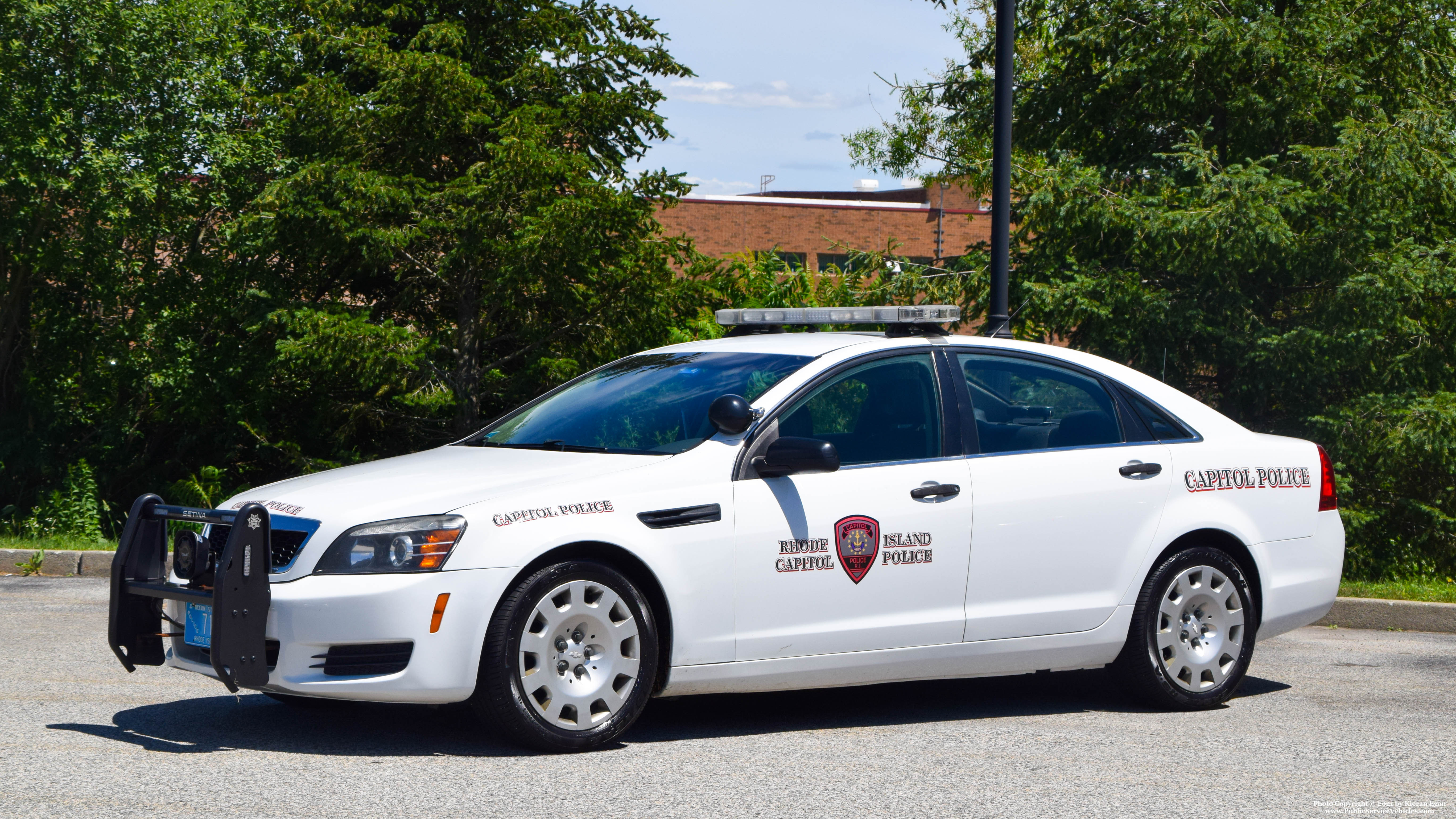 A photo  of Rhode Island Capitol Police
            Cruiser 7135, a 2014 Chevrolet Caprice             taken by Kieran Egan