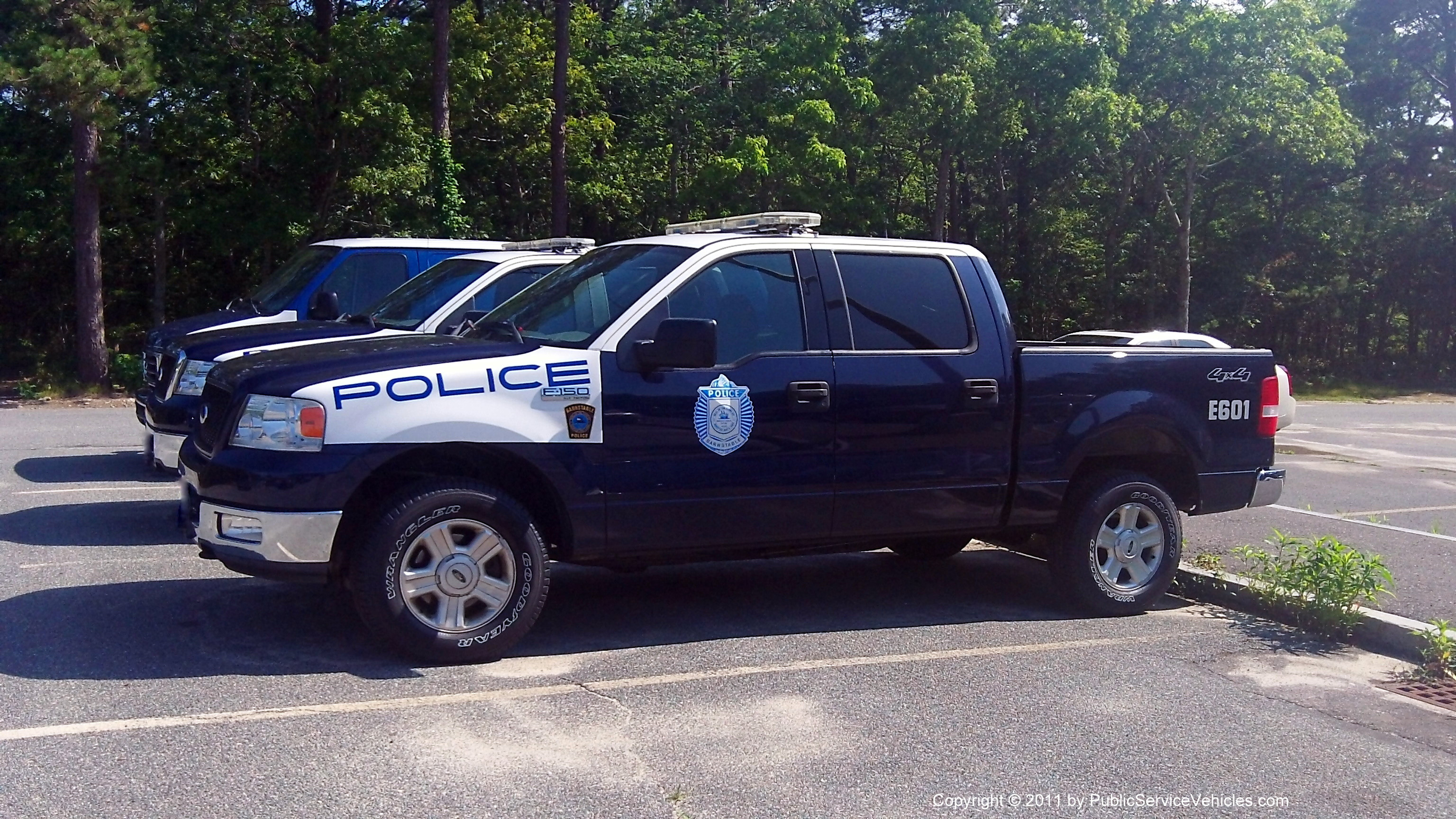 A photo  of Barnstable Police
            E-601, a 2004-2008 Ford F-150 XLT Triton Crew Cab             taken by Kieran Egan