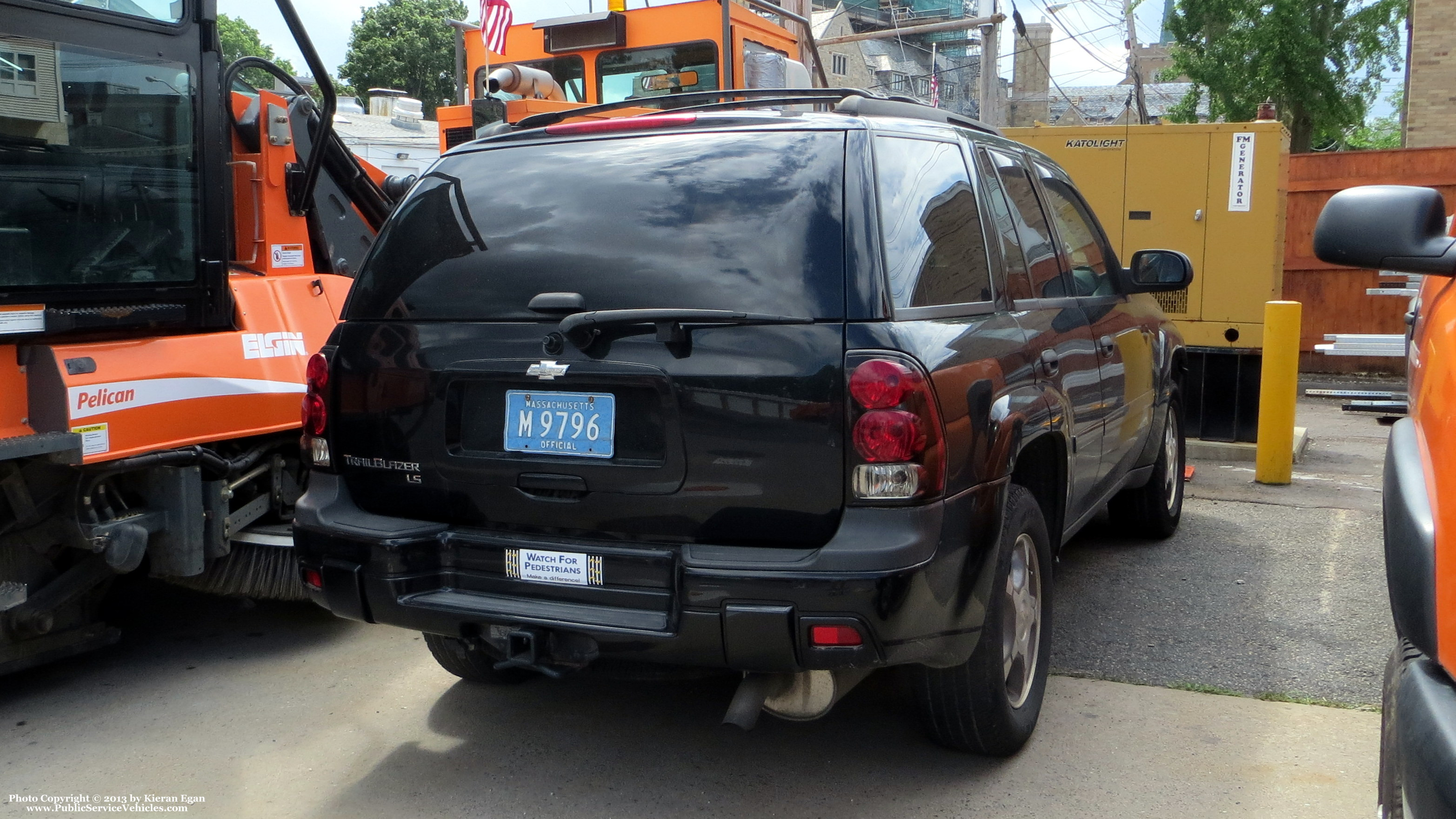 A photo  of Norwood Public Works
            Supervisor's Unit, a 2002-2009 Chevrolet TrailBlazer             taken by Kieran Egan