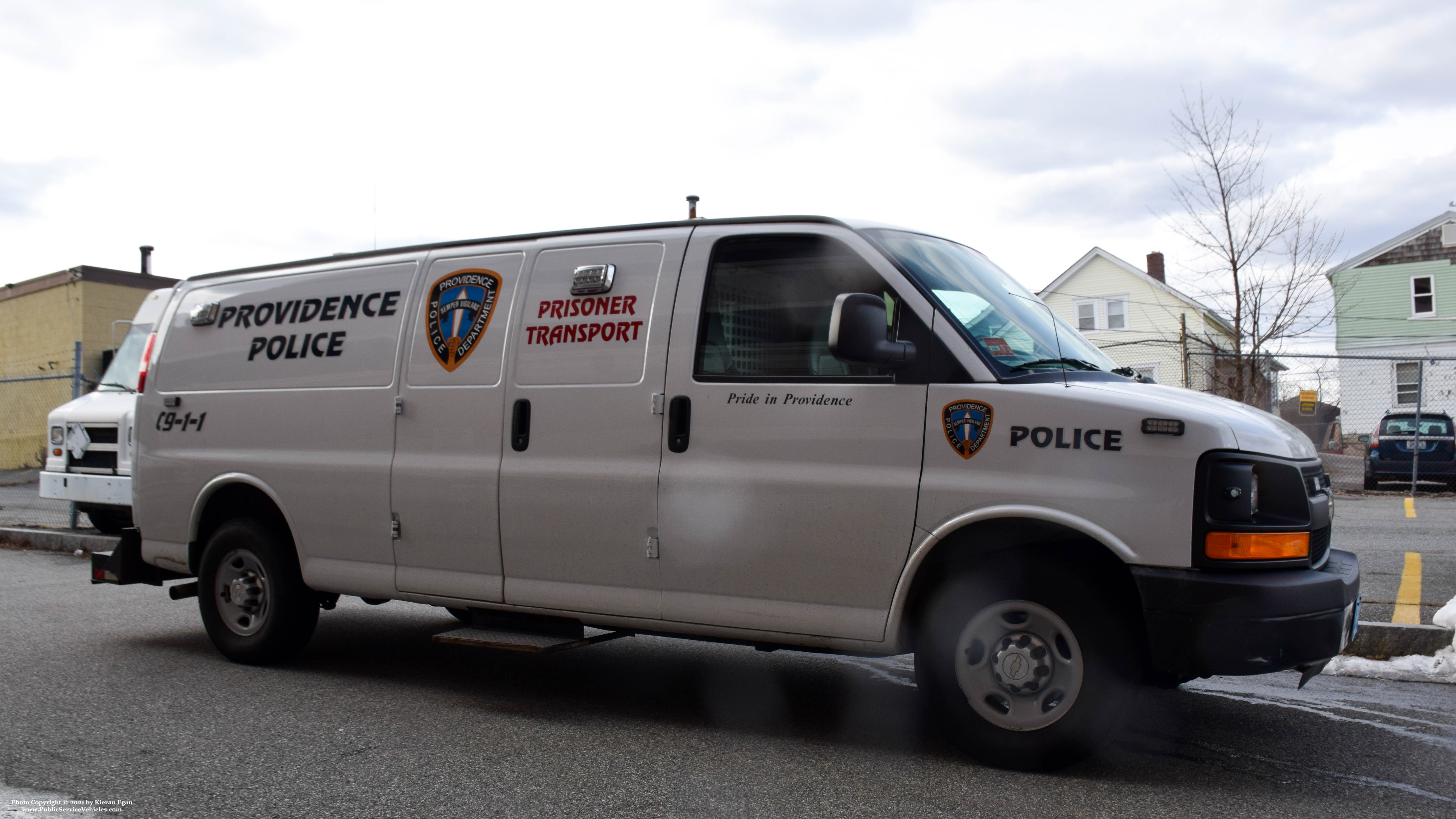 A photo  of Providence Police
            Van 6804, a 2003-2018 Chevrolet Express             taken by Kieran Egan