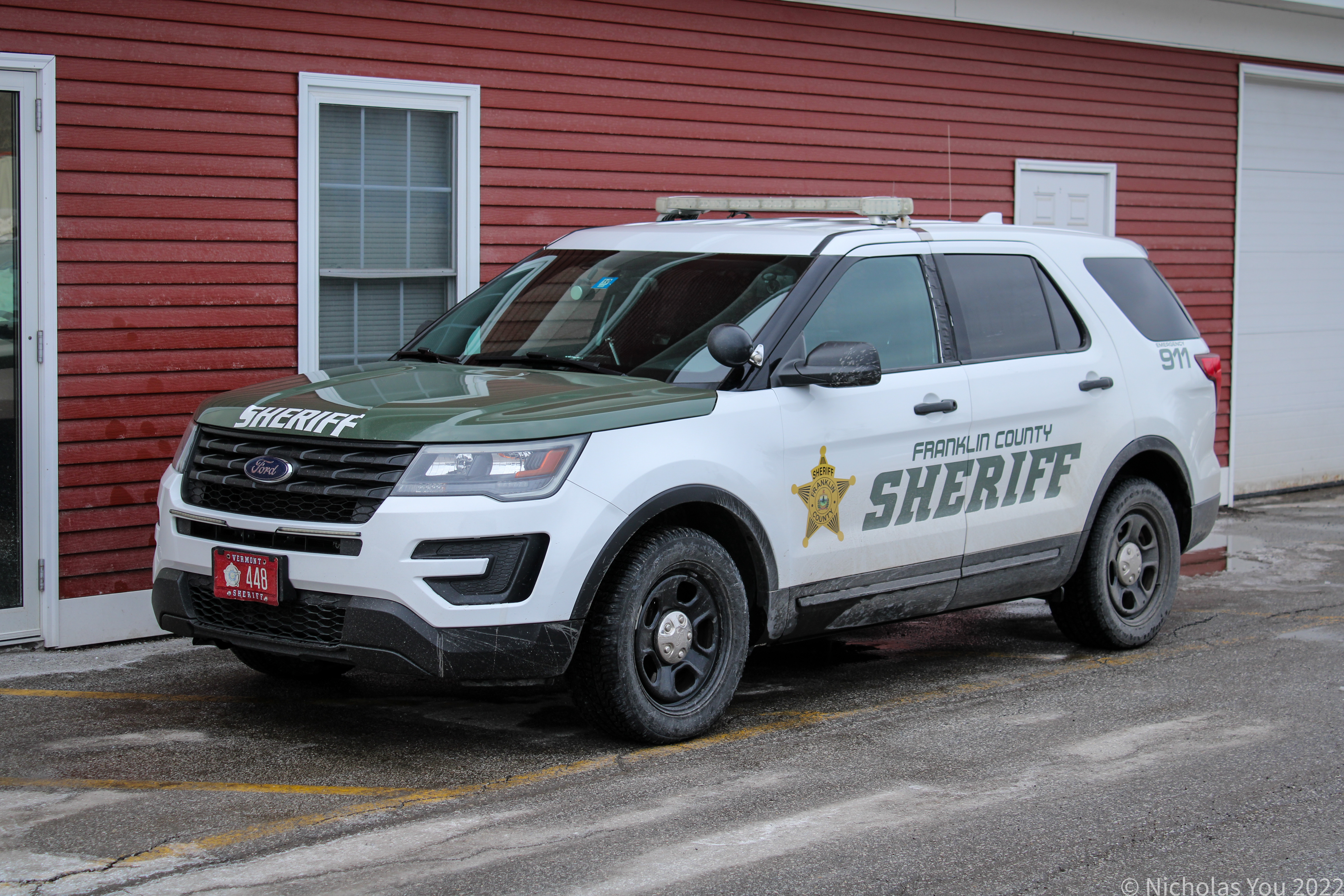 A photo  of Franklin County Sheriff
            Cruiser 448, a 2016-2019 Ford Police Interceptor Utility             taken by Nicholas You