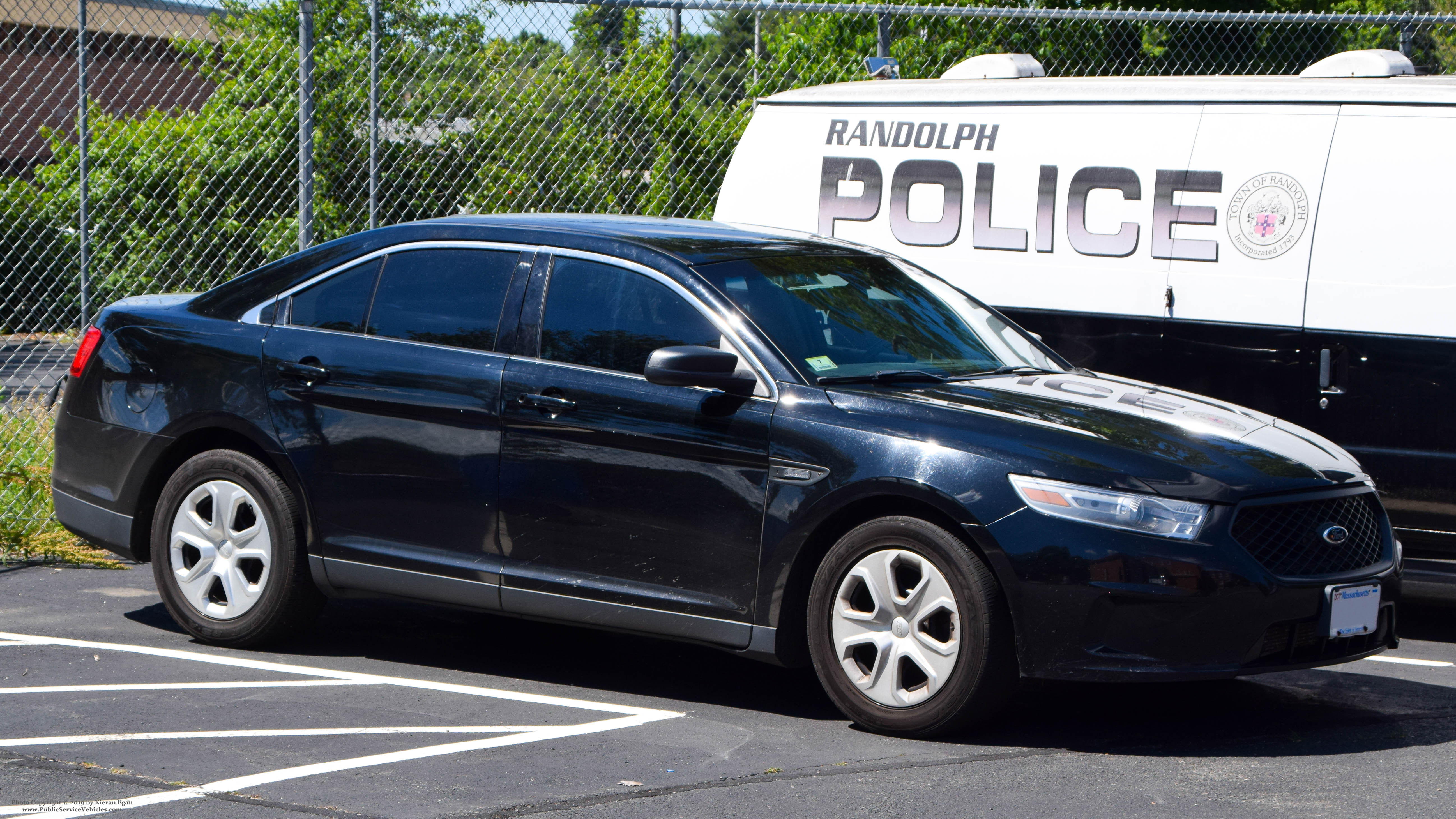 A photo  of Randolph Police
            Unmarked Unit, a 2013-2019 Ford Police Interceptor Sedan             taken by Kieran Egan