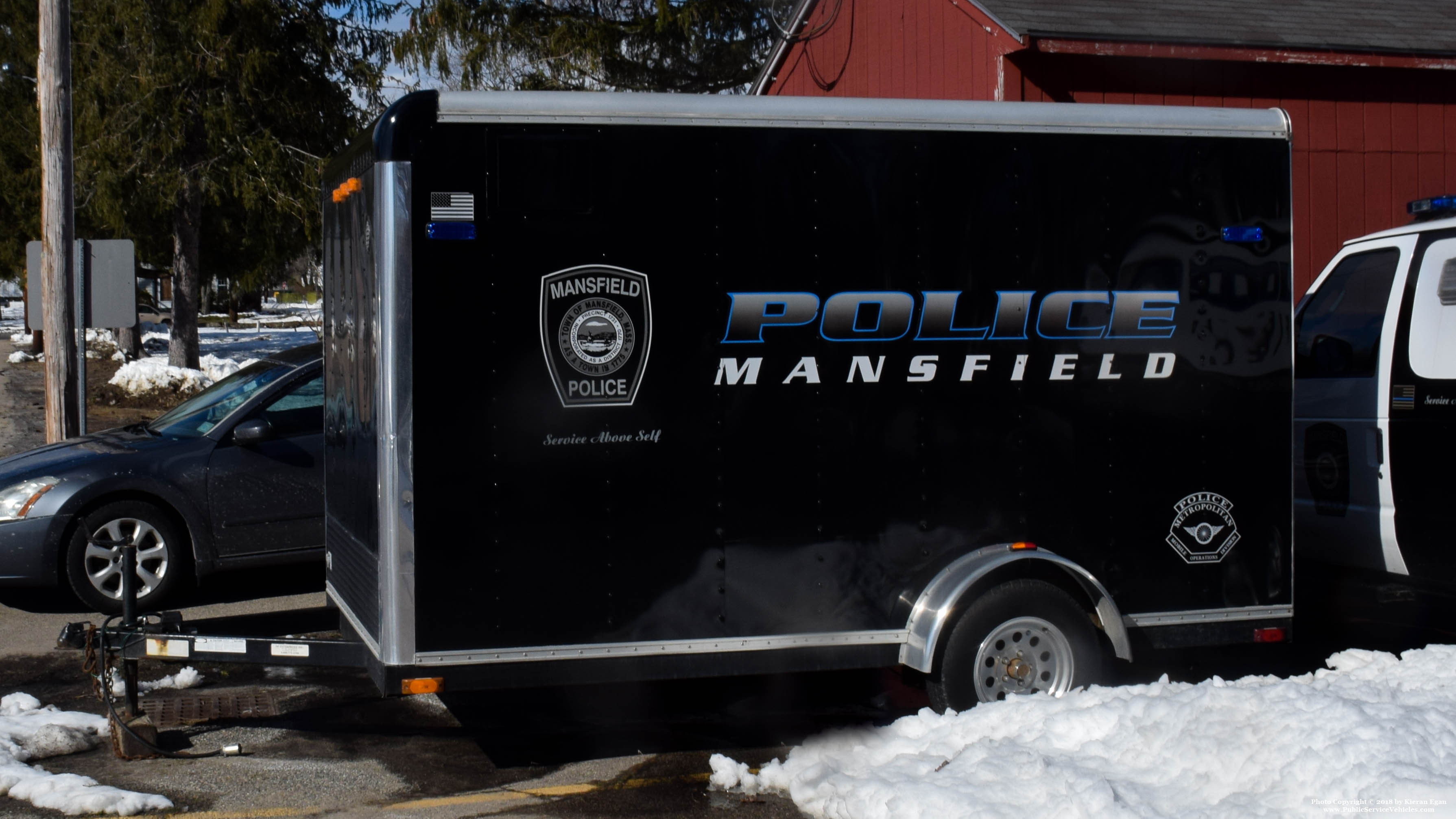 A photo  of Mansfield Police
            Trailer 2, a 2014 ATS Utility Trailer             taken by Kieran Egan