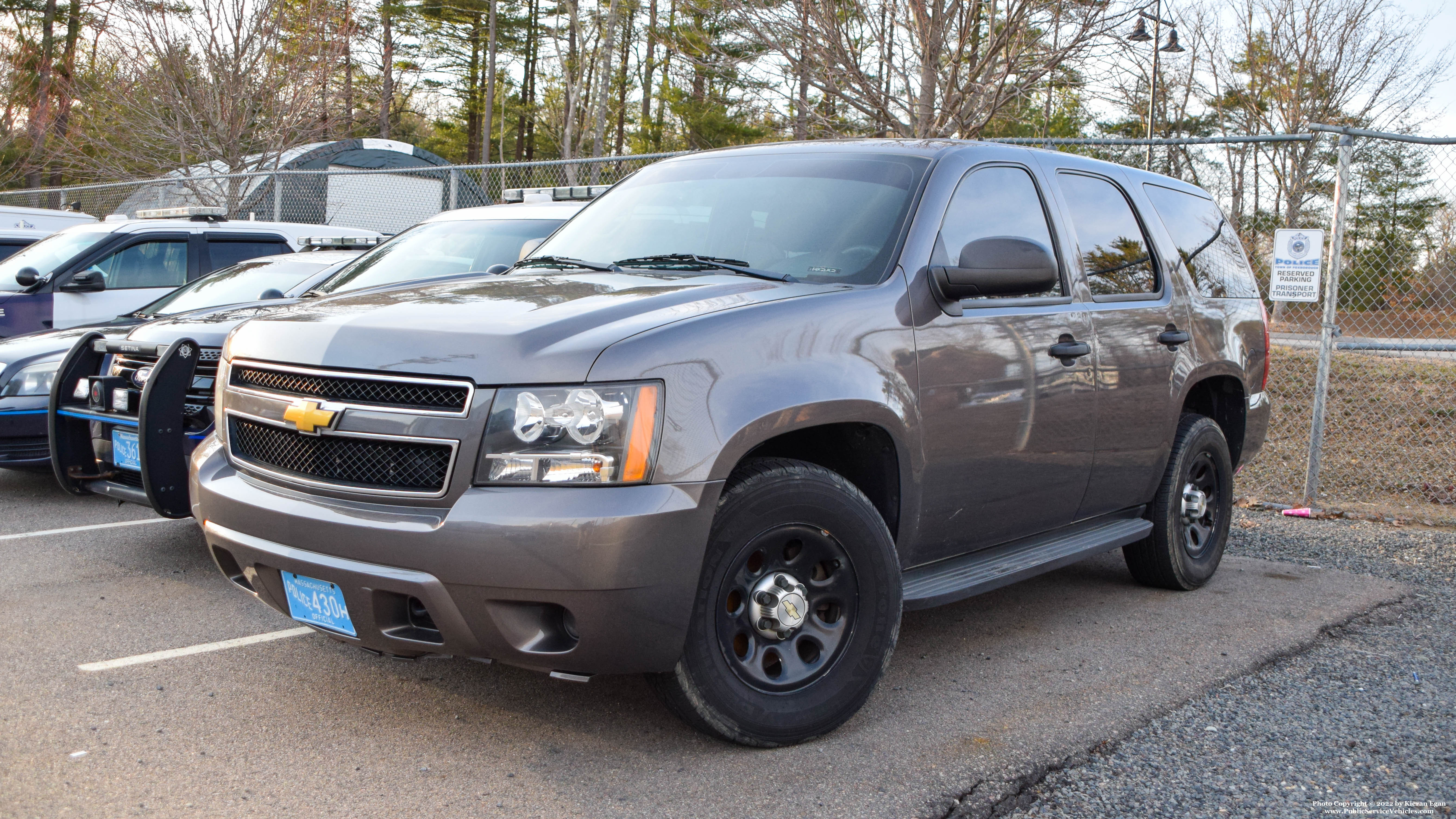 A photo  of Foxborough Police
            Cruiser 37, a 2007-2014 Chevrolet Tahoe             taken by Kieran Egan