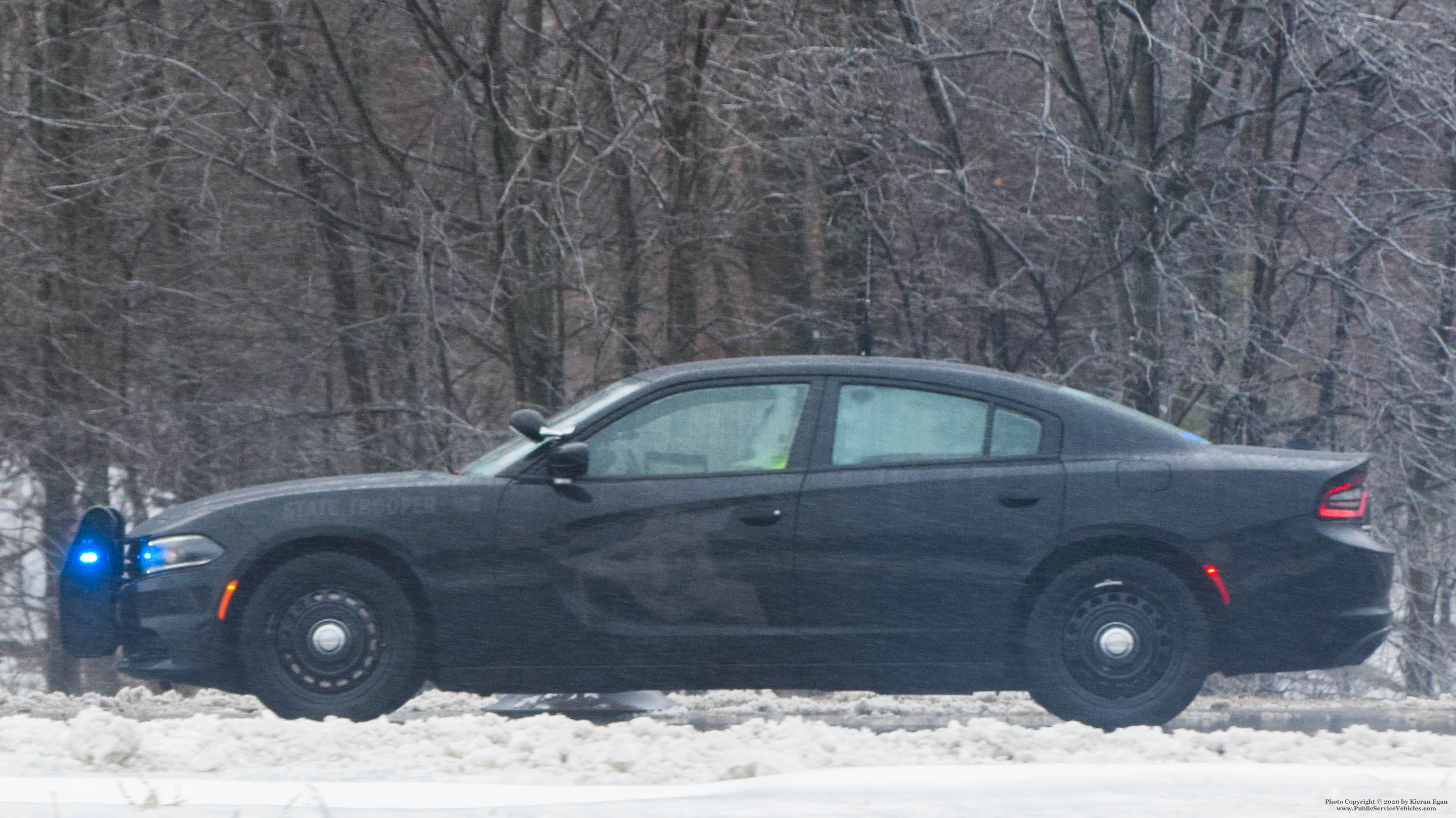 A photo  of New Hampshire State Police
            Cruiser 431, a 2015-2019 Dodge Charger             taken by Kieran Egan