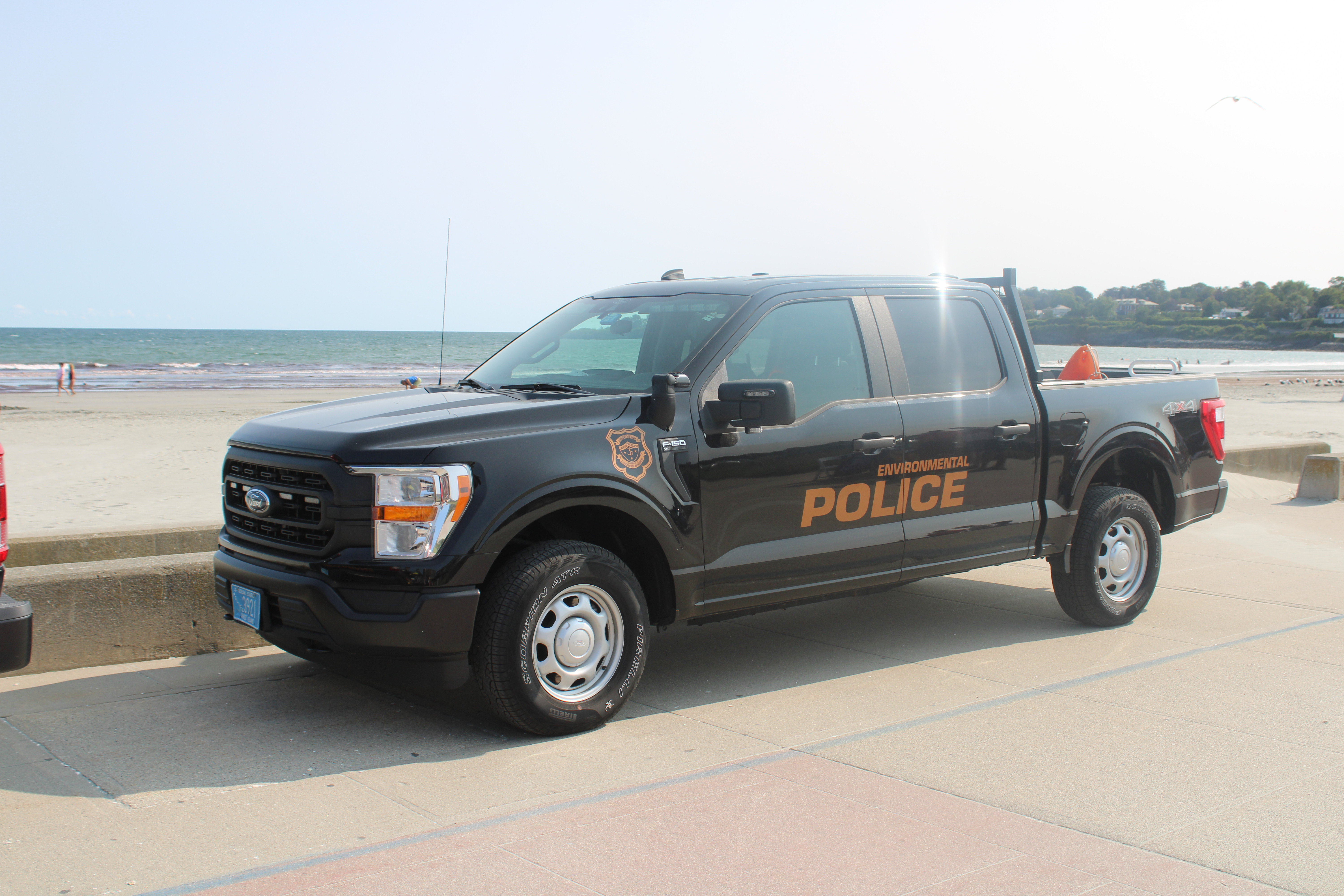 A photo  of Rhode Island Environmental Police
            Cruiser 3921, a 2021 Ford F-150 Crew Cab             taken by @riemergencyvehicles