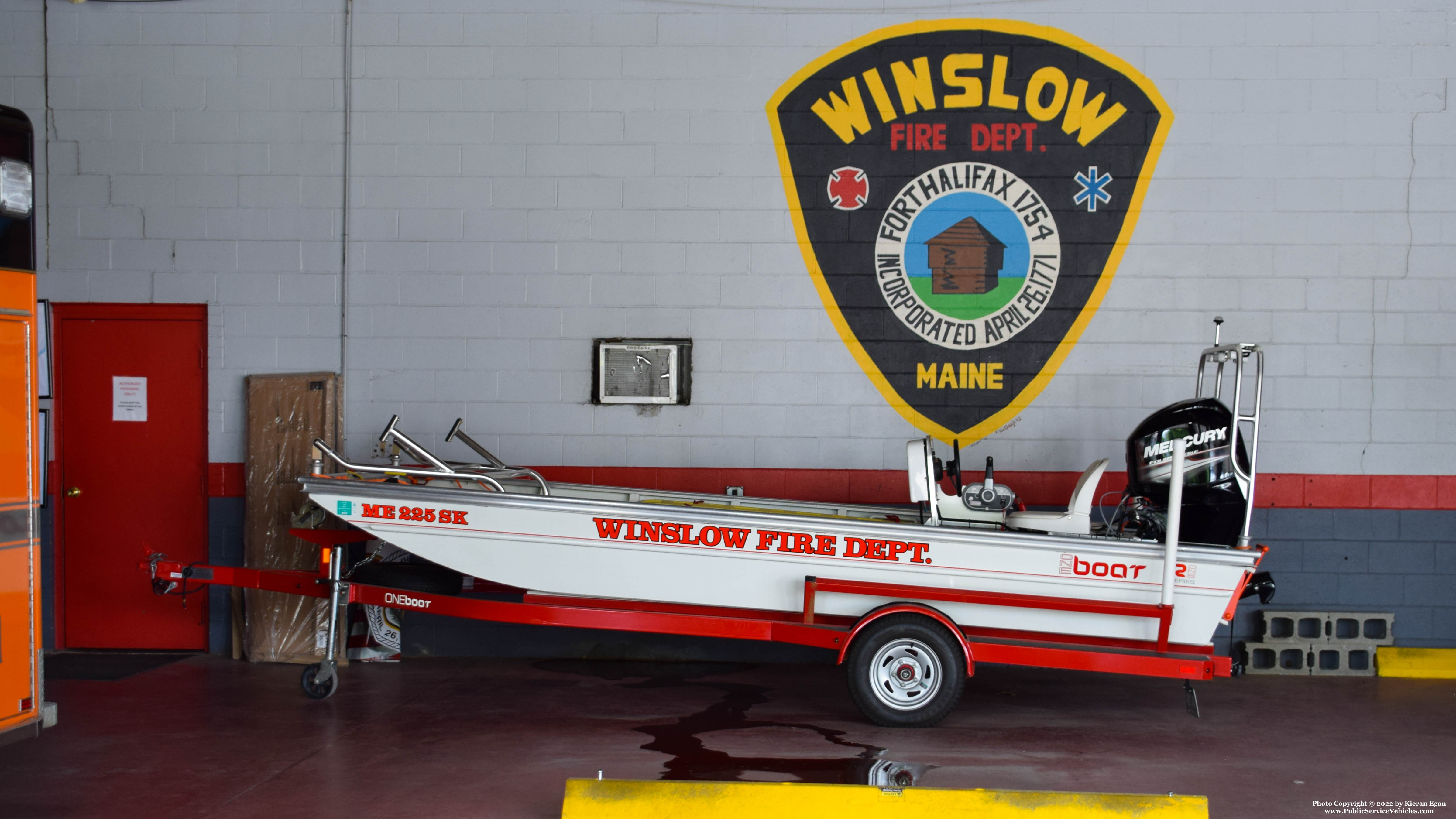 A photo  of Winslow Fire
            Marine Unit, a 1990-2020 ONE Boat R ONE Series             taken by Kieran Egan