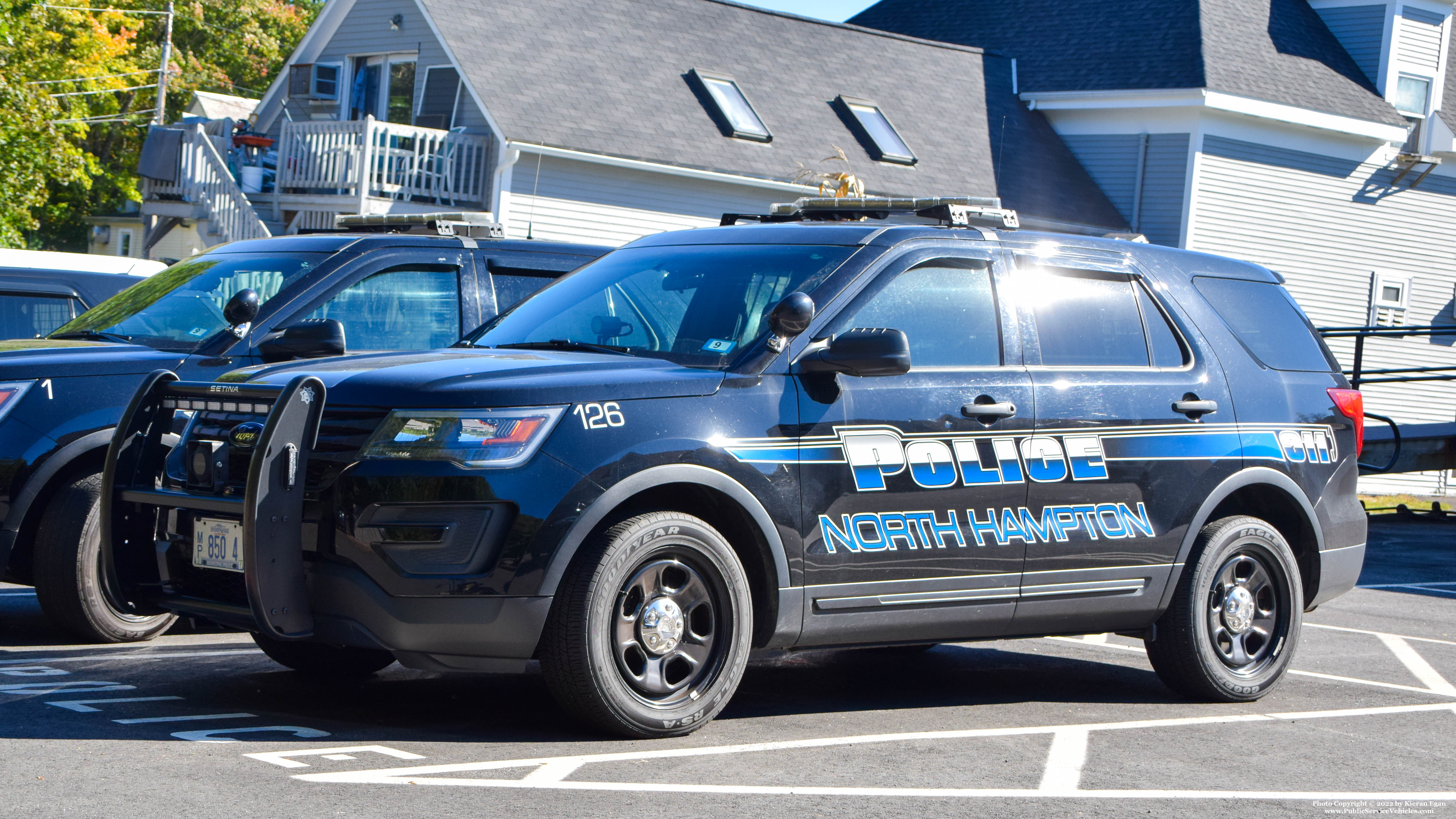 A photo  of North Hampton Police
            Car 126, a 2016-2019 Ford Police Interceptor Utility             taken by Kieran Egan