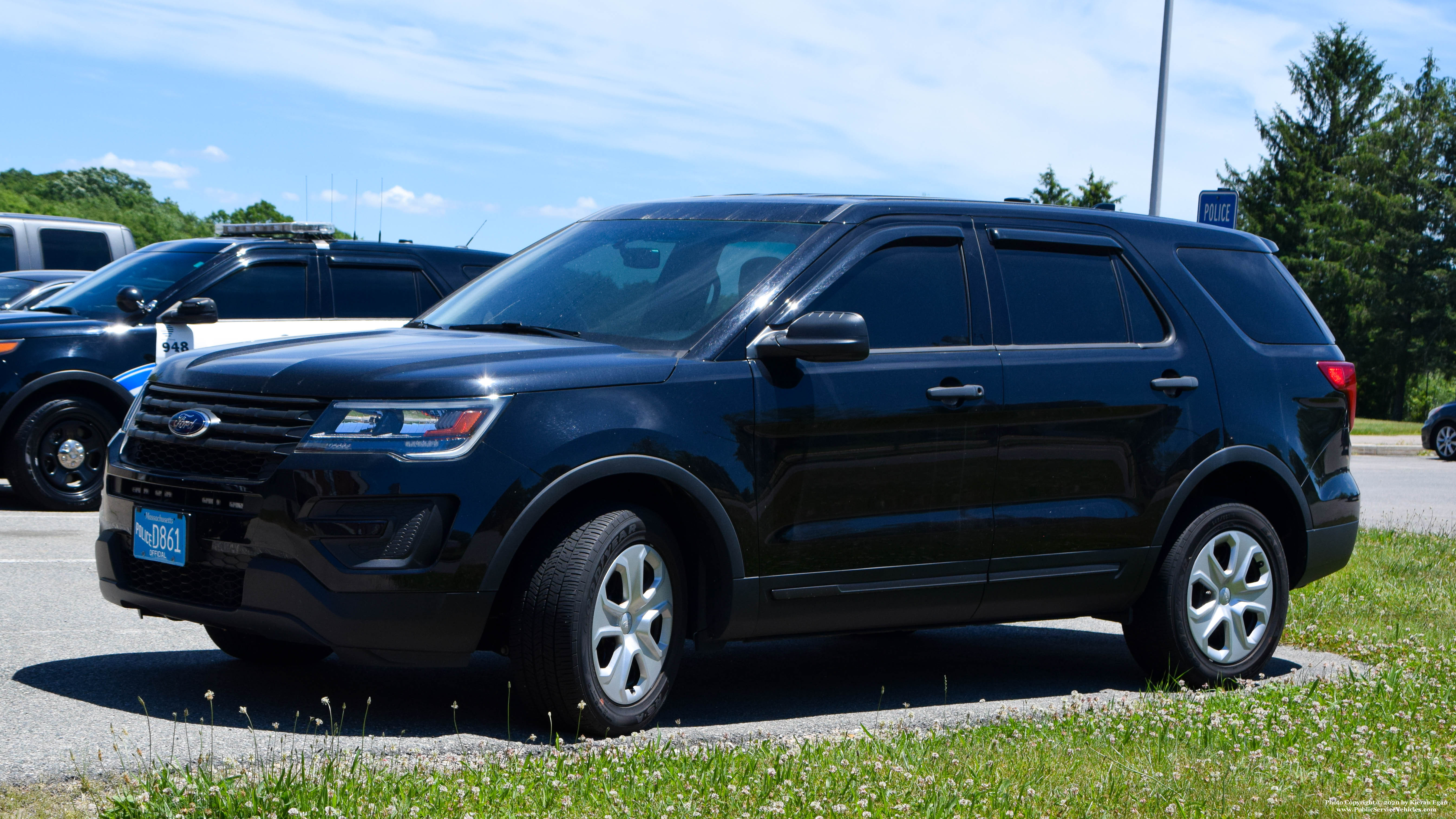 A photo  of Massasoit Community College Police
            Cruiser 951, a 2016-2019 Ford Police Interceptor Utility             taken by Kieran Egan