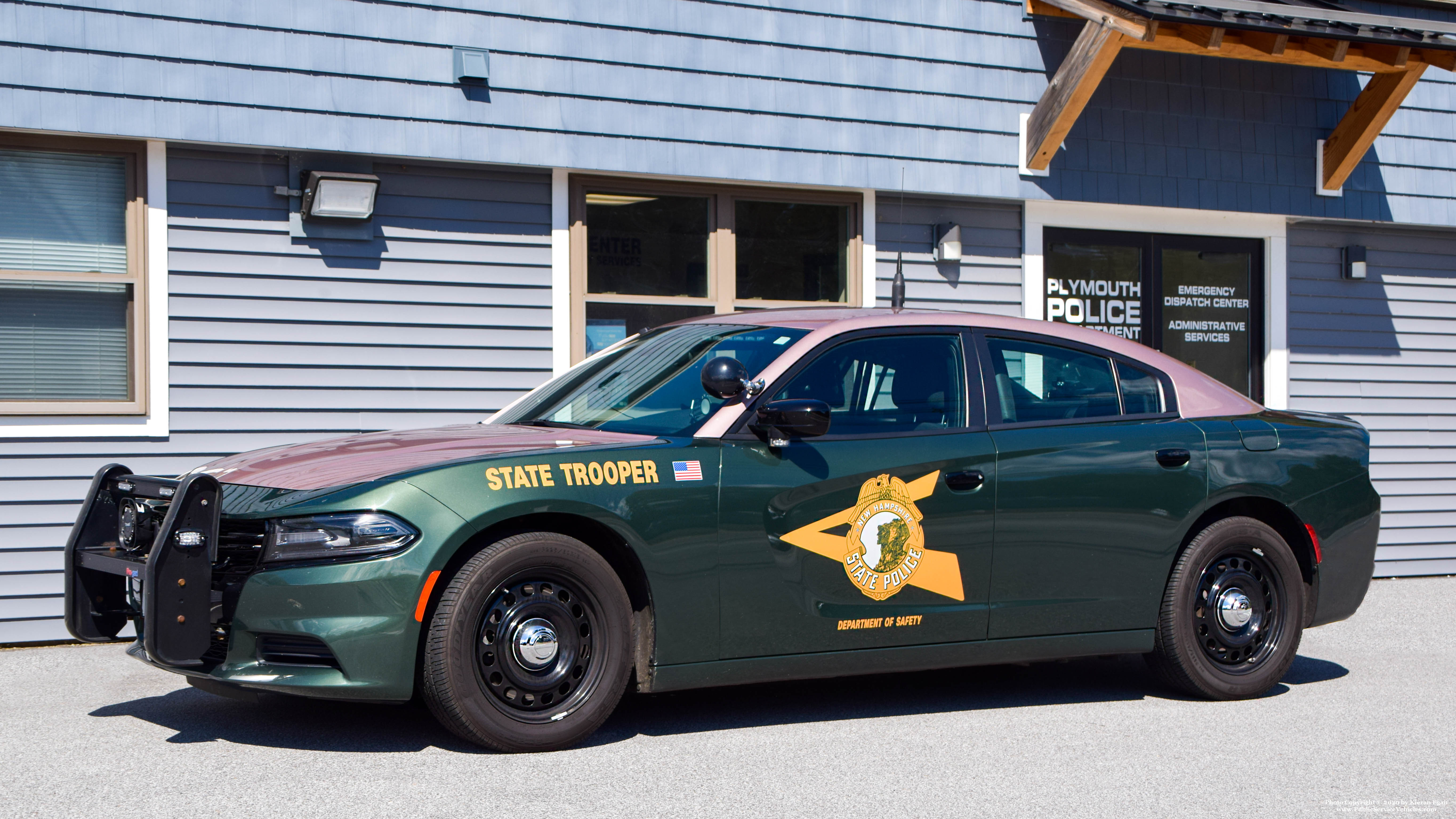 A photo  of New Hampshire State Police
            Cruiser 622, a 2019 Dodge Charger             taken by Kieran Egan