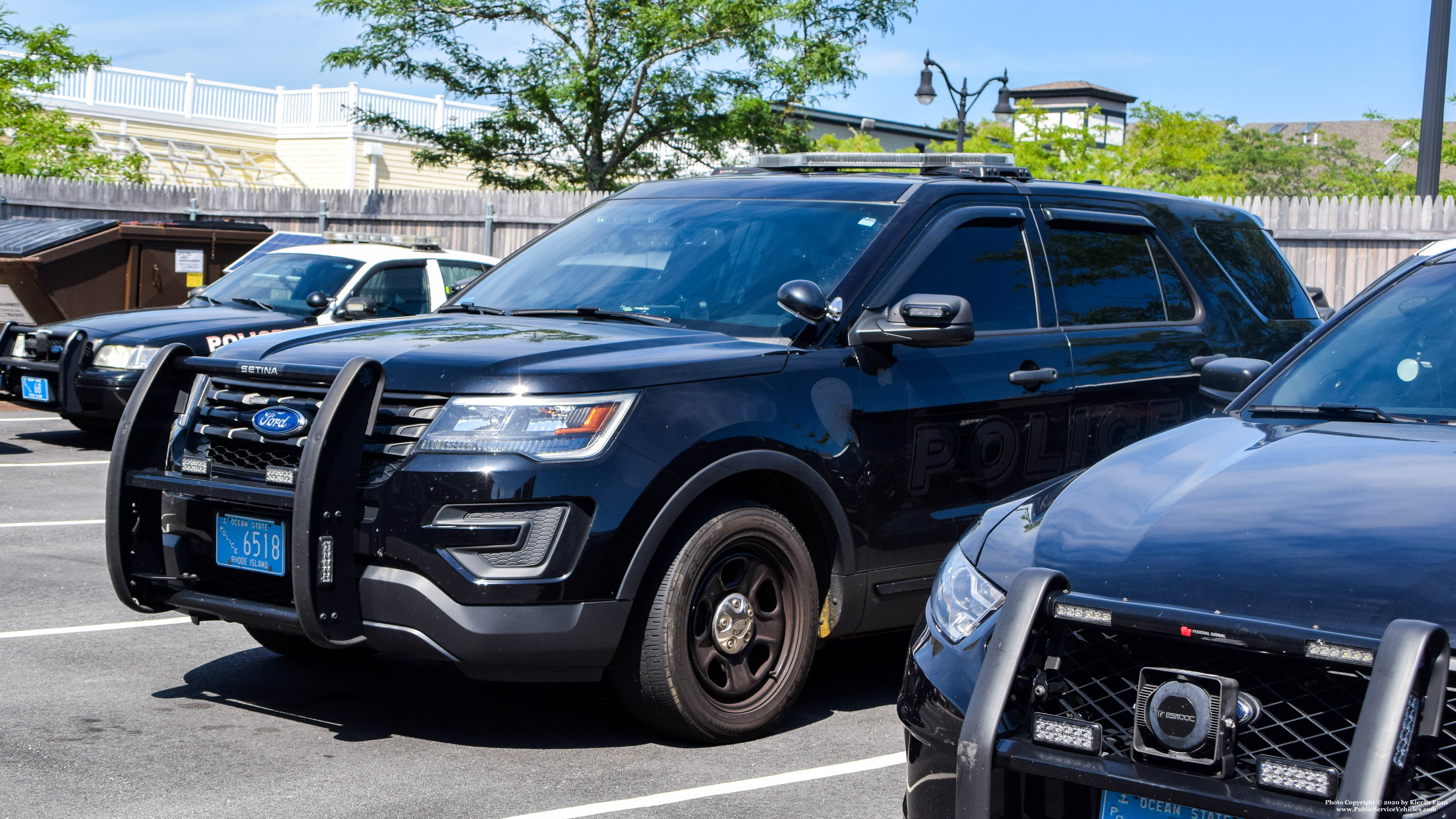 A photo  of Narragansett Police
            Car 31, a 2018 Ford Police Interceptor Utility             taken by Kieran Egan
