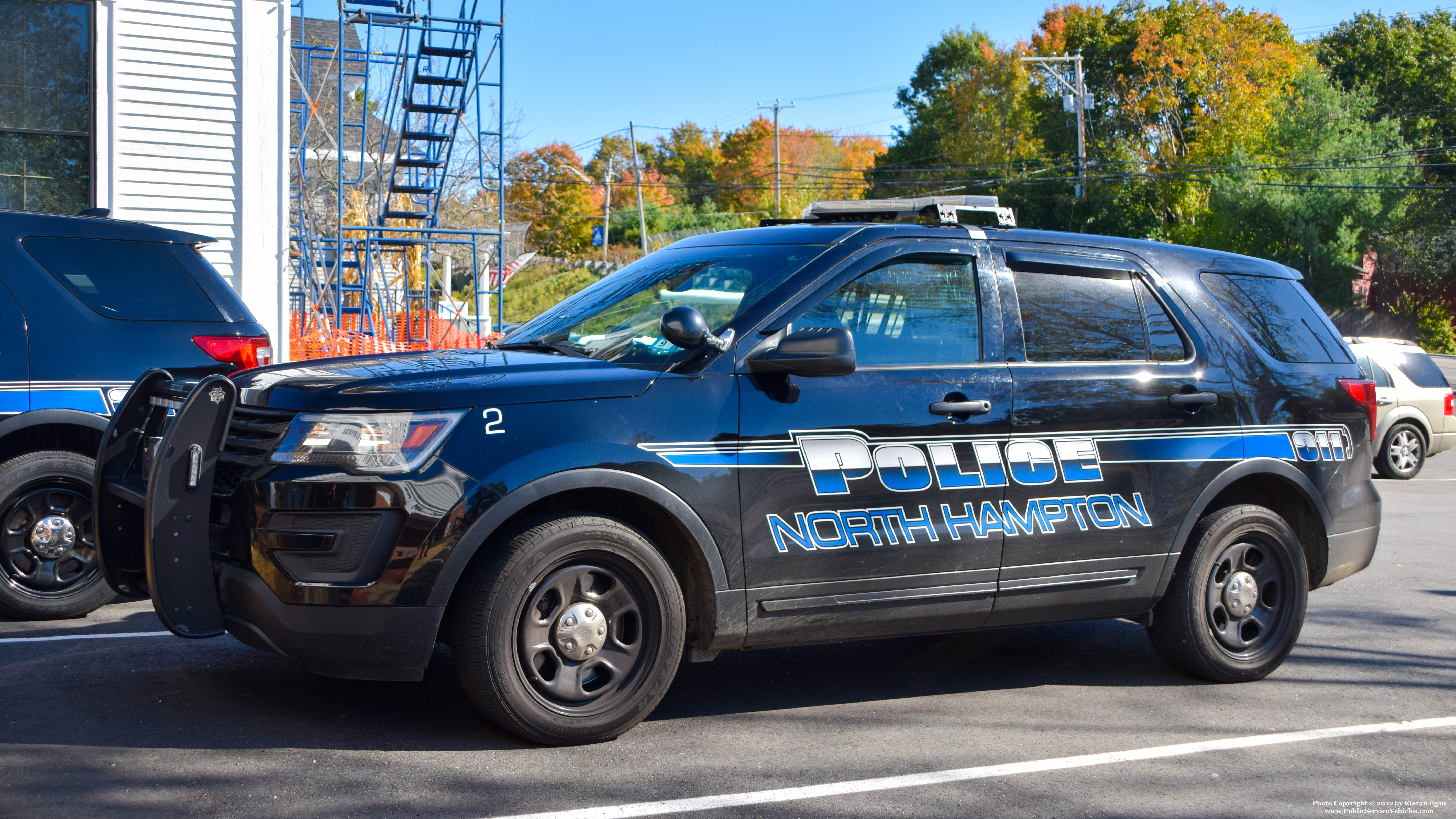 A photo  of North Hampton Police
            Car 2, a 2016 Ford Police Interceptor Utility             taken by Kieran Egan