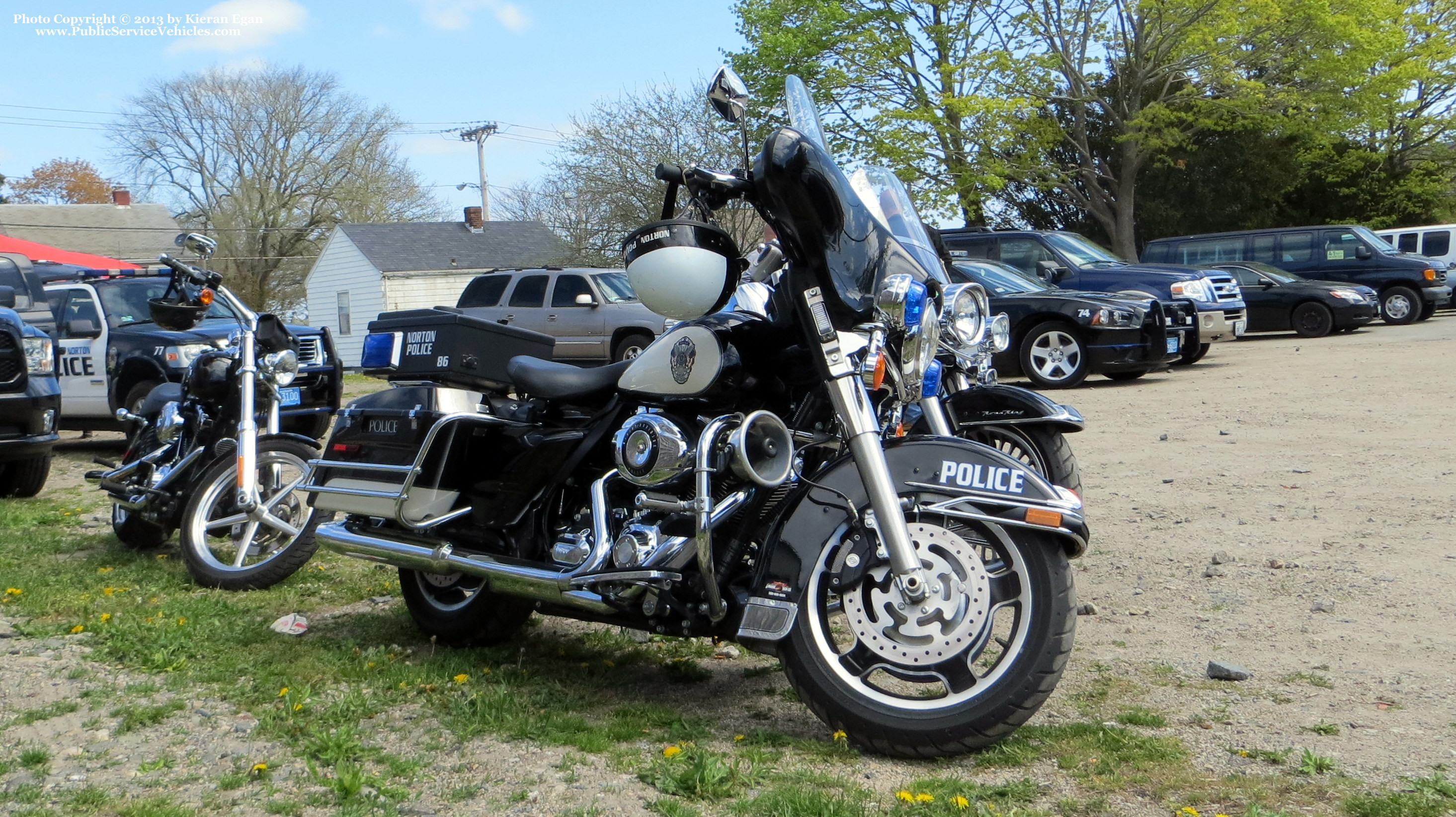 A photo  of Norton Police
            Motorcycle 86, a 2012-2013 Harley-Davidson Electra Glide             taken by Kieran Egan