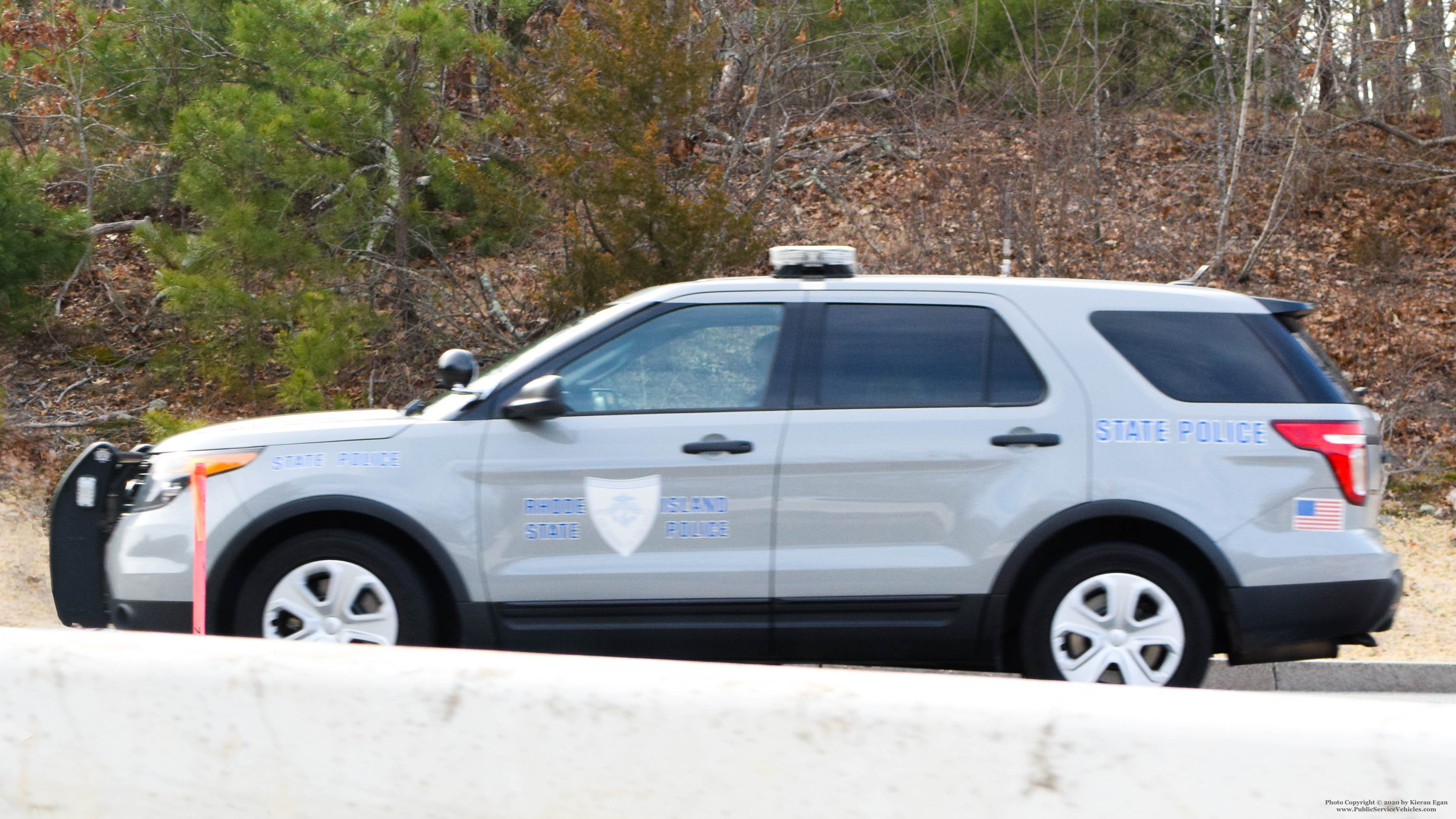 A photo  of Rhode Island State Police
            Cruiser 31, a 2013 Ford Police Interceptor Utility             taken by Kieran Egan