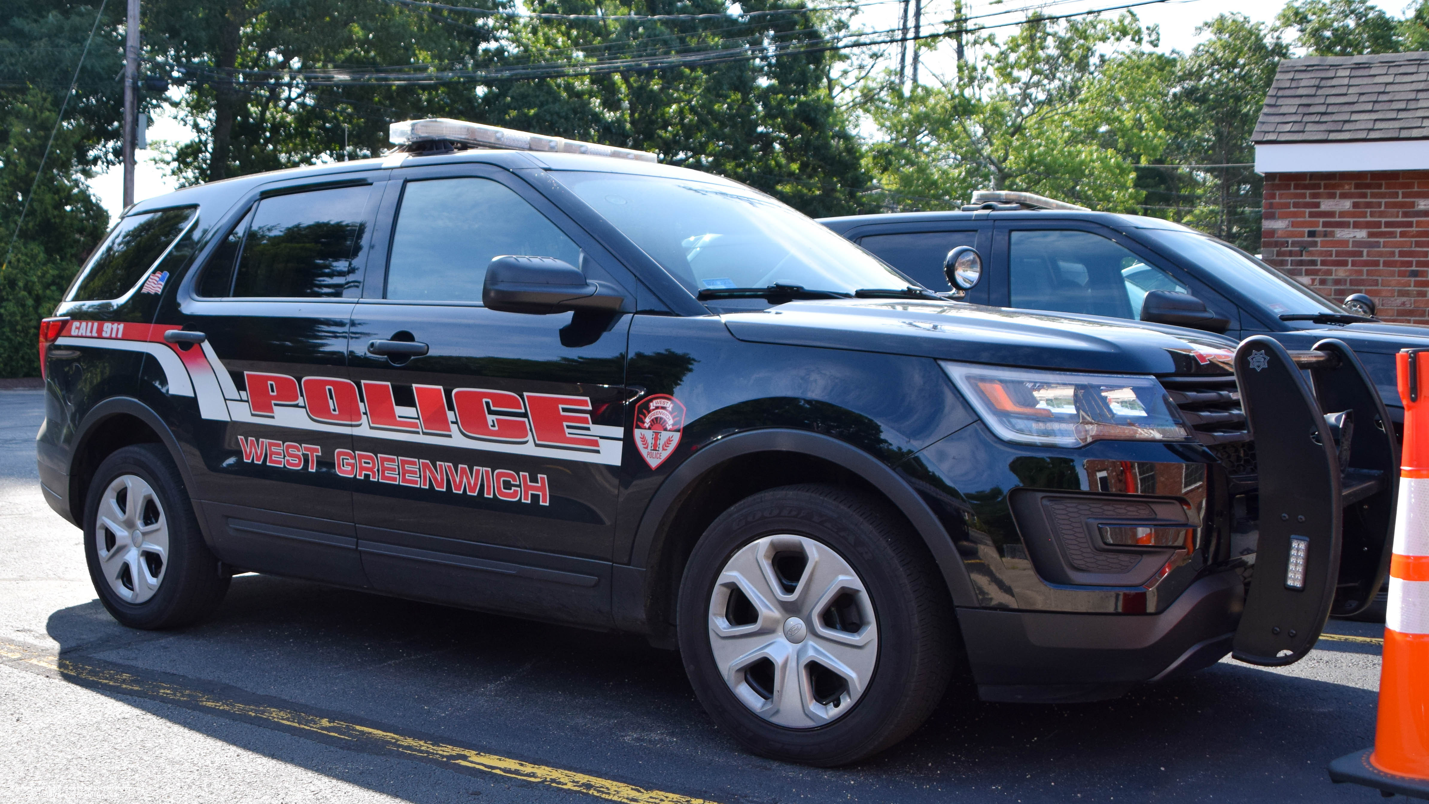 A photo  of West Greenwich Police
            Cruiser 7002, a 2018 Ford Police Interceptor Utility             taken by Kieran Egan