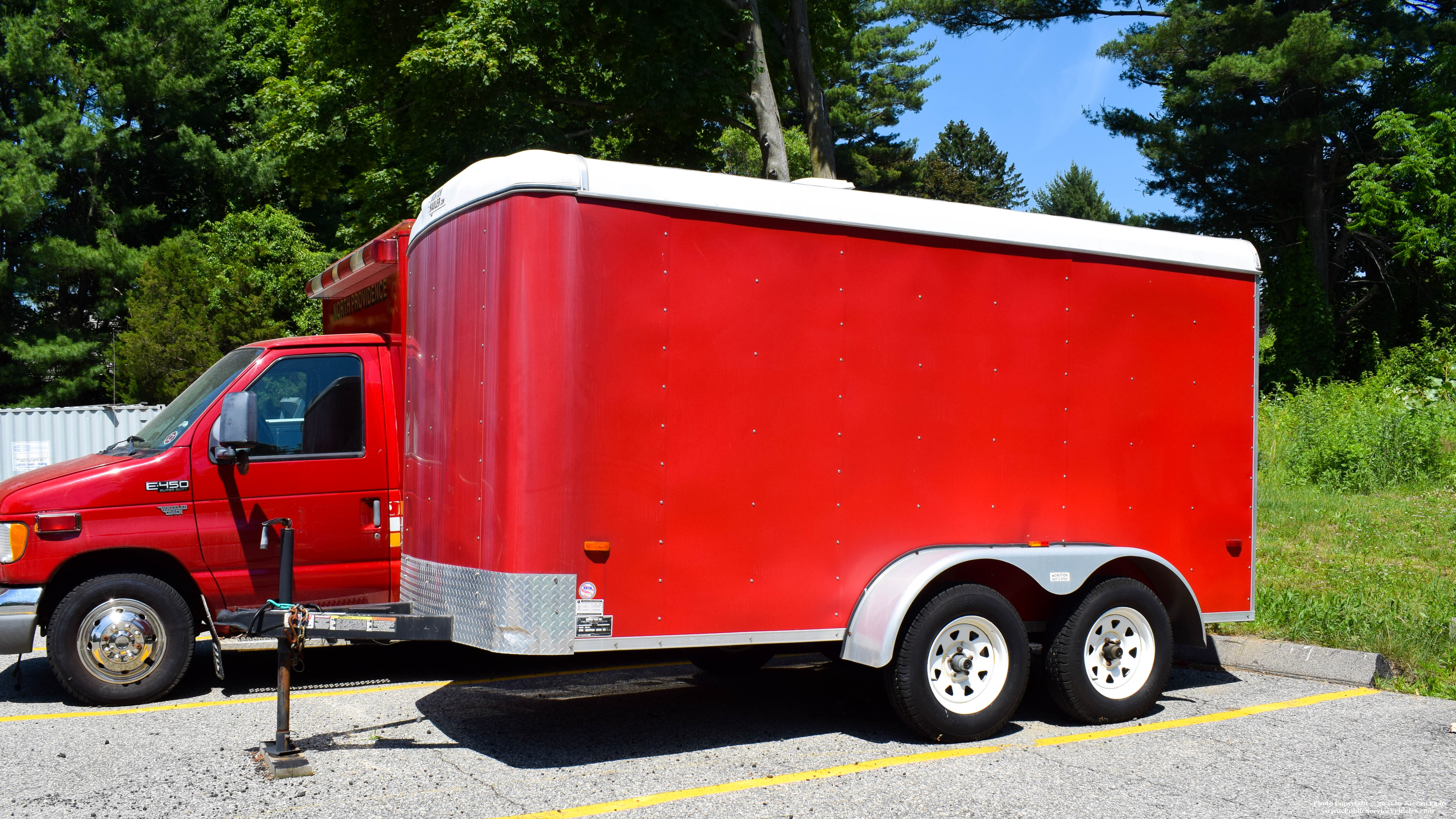 A photo  of North Providence Fire
            Trailer, a 1990 Trailer             taken by Kieran Egan