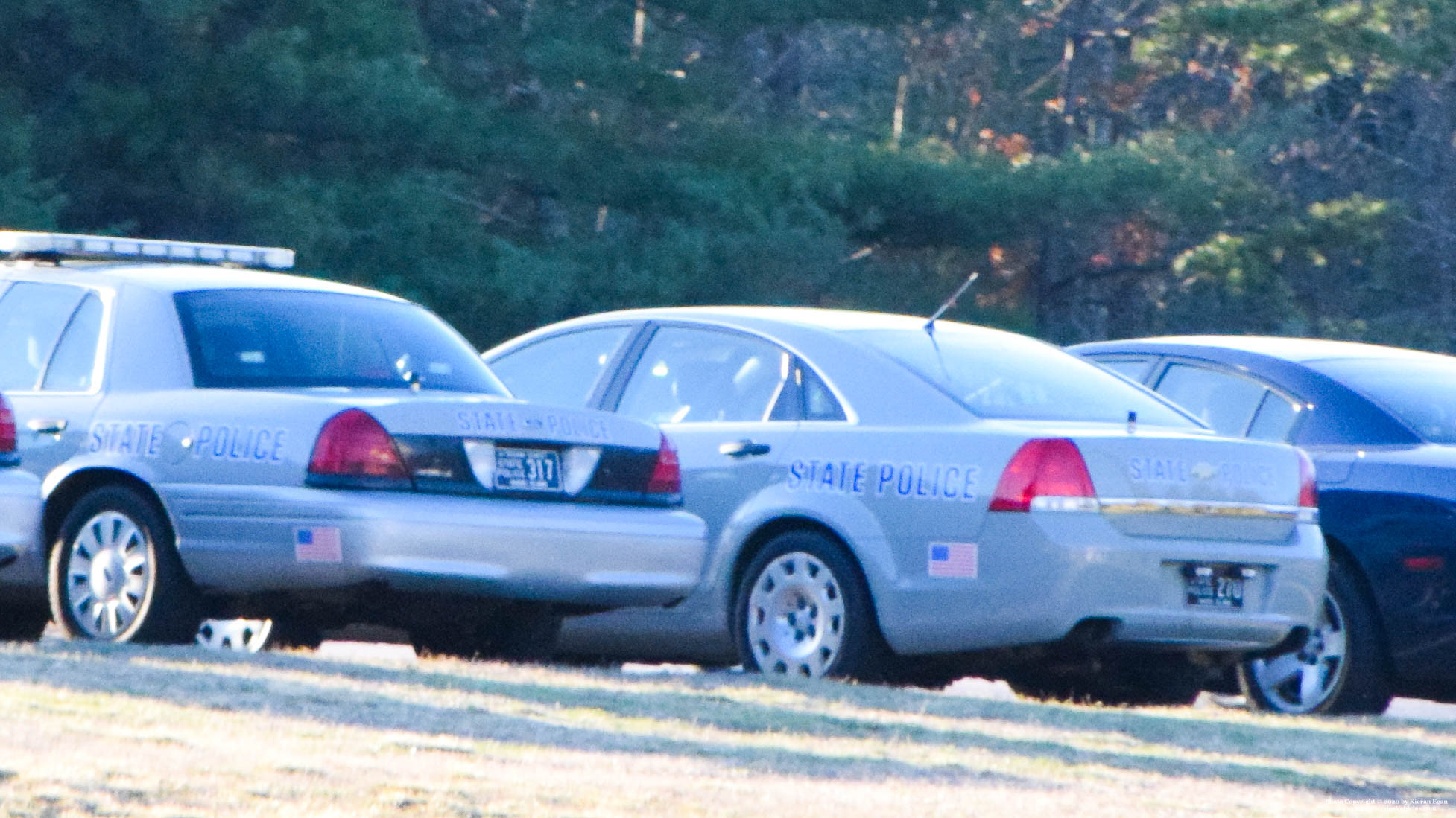 A photo  of Rhode Island State Police
            Cruiser 270, a 2013 Chevrolet Caprice             taken by Kieran Egan