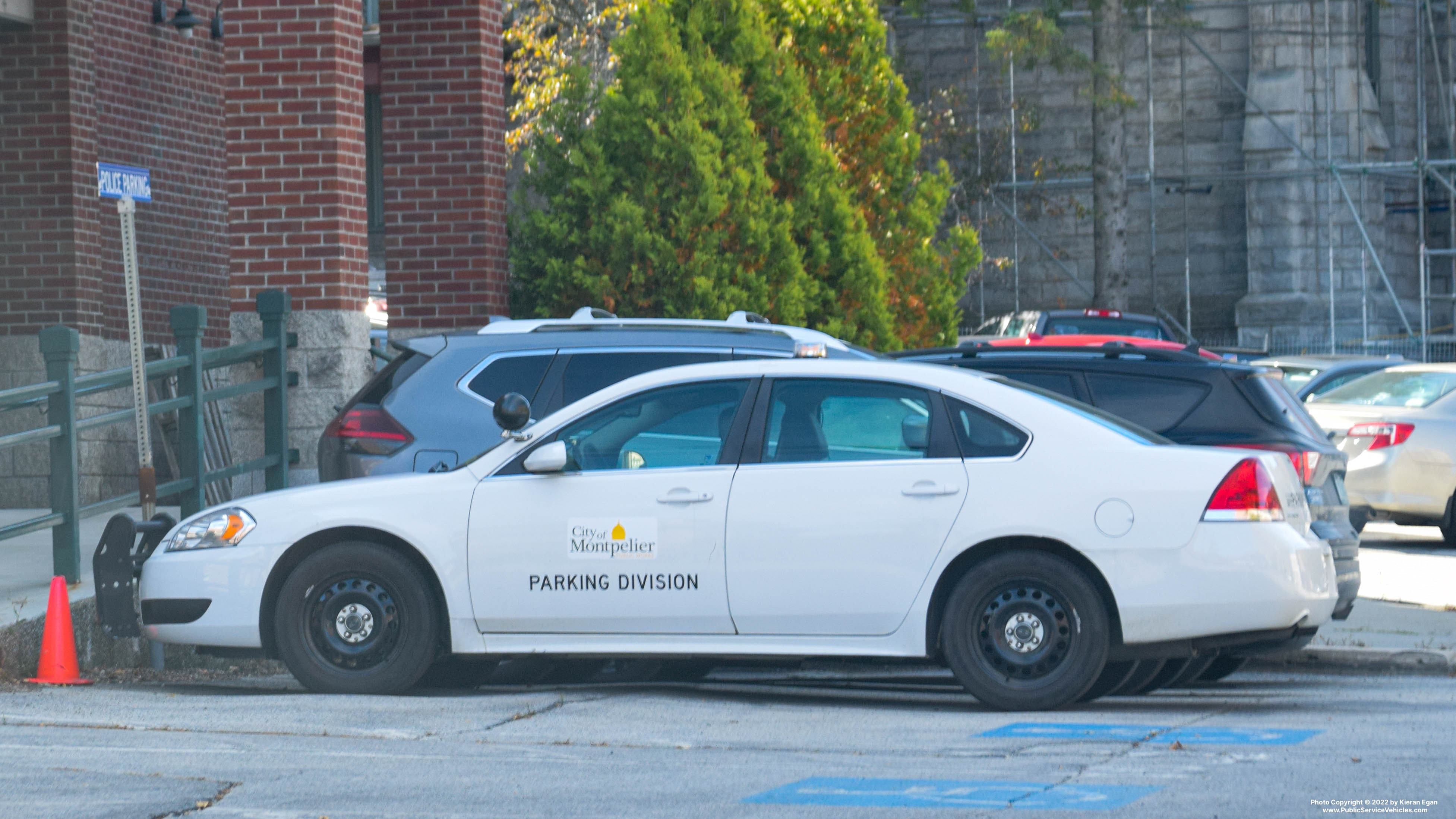 A photo  of Montpelier Police
            Parking Unit, a 2008-2015 Chevrolet Impala             taken by Kieran Egan