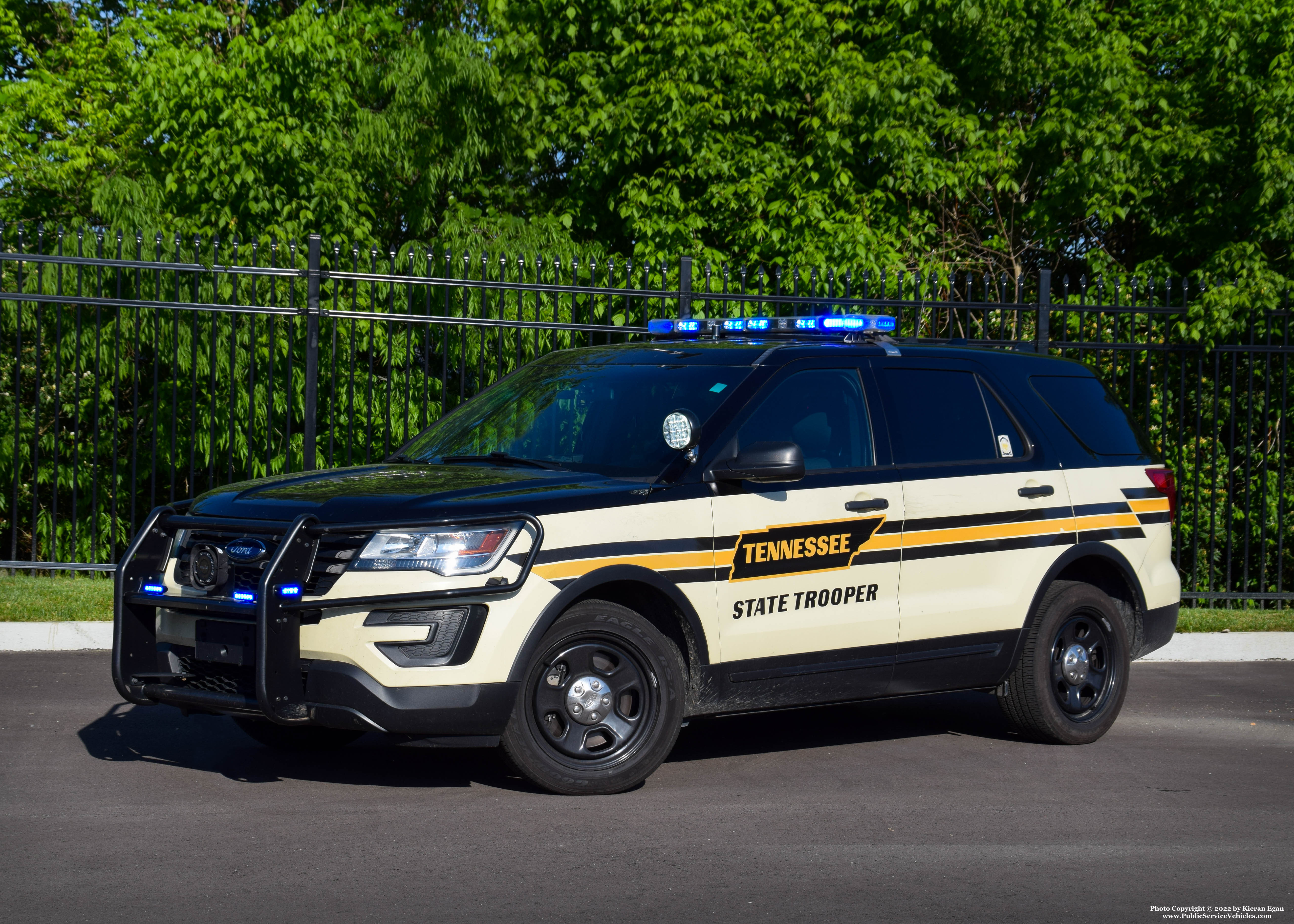 A photo  of Tennessee Highway Patrol
            Cruiser 1136, a 2016 Ford Police Interceptor Utility             taken by Kieran Egan