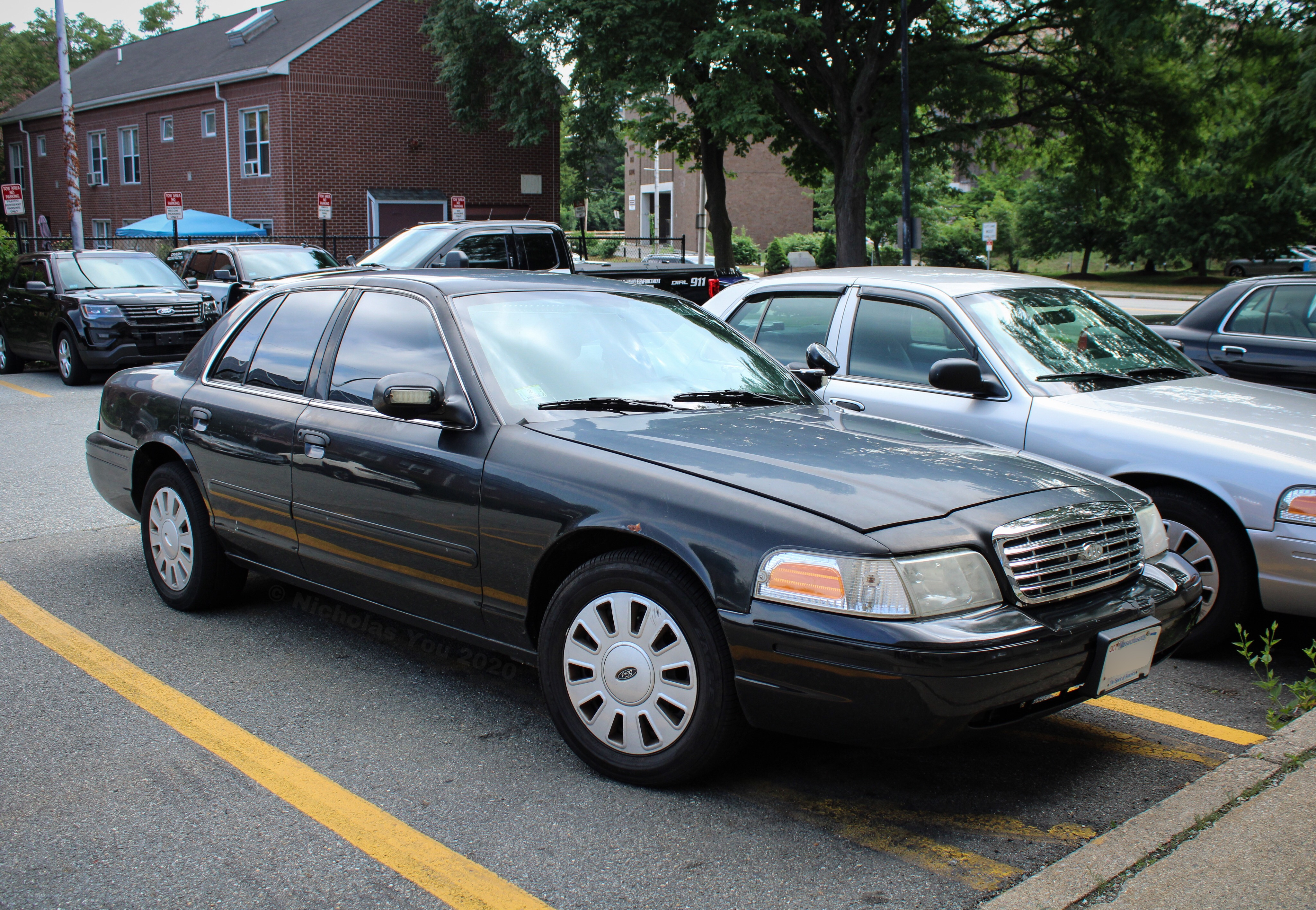 A photo  of Lowell Police
            Unmarked Unit, a 2008 Ford Crown Victoria Police Interceptor             taken by Nicholas You