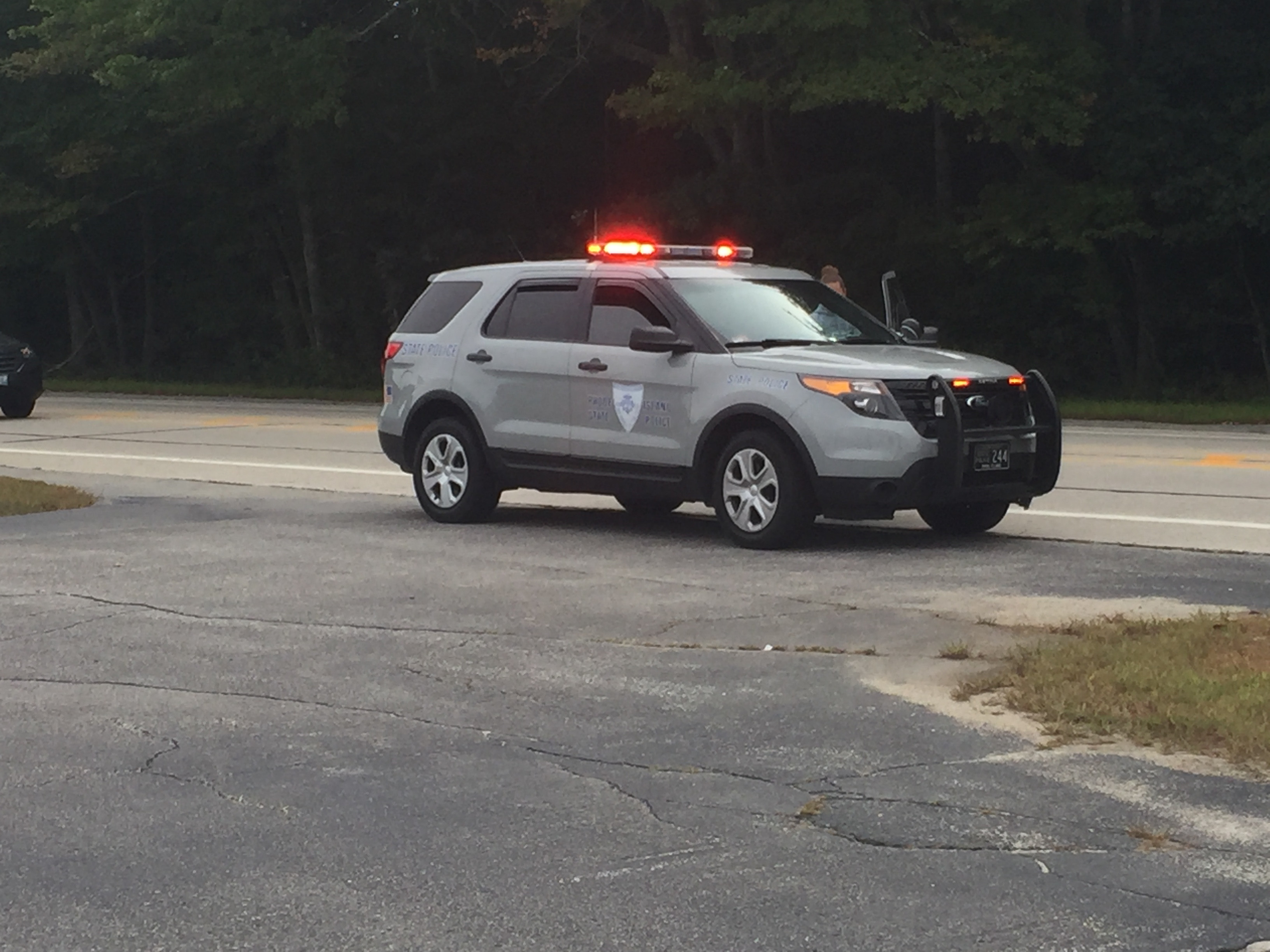 A photo  of Rhode Island State Police
            Cruiser 244, a 2013 Ford Police Interceptor Utility             taken by @riemergencyvehicles