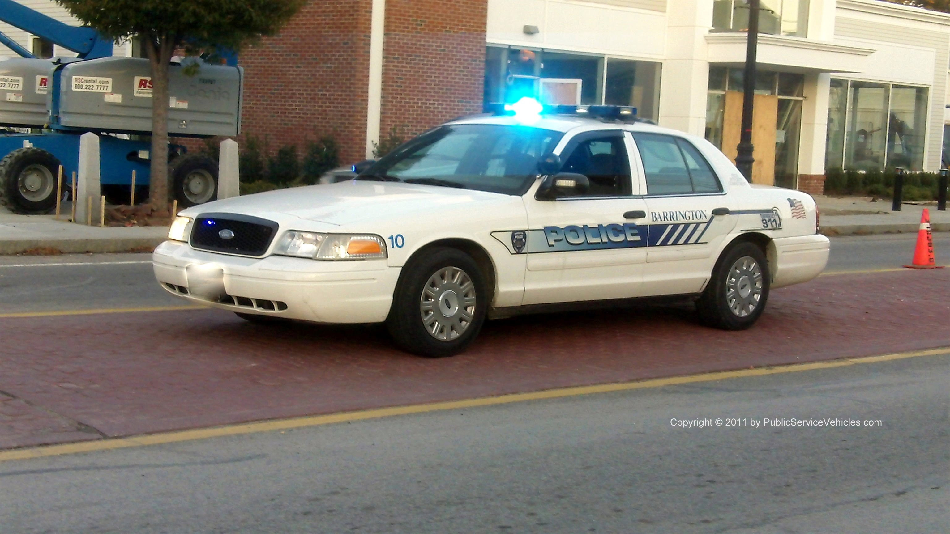 A photo of Barrington Police
Car 10, a 2003 Ford Crown Victoria Police Interceptor taken by Kieran Egan