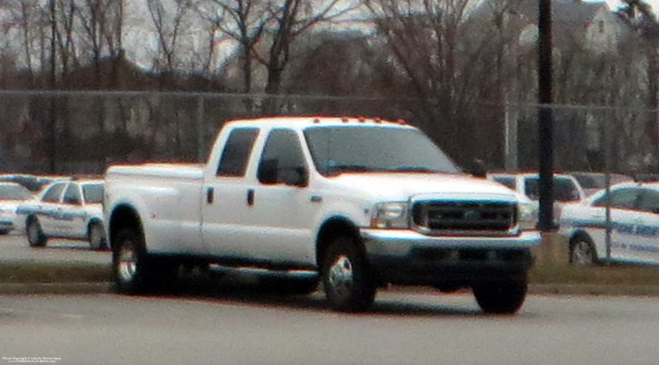 A photo  of Cranston Police
            Special Operations Truck, a 1999-2007 Ford F-450             taken by Kieran Egan