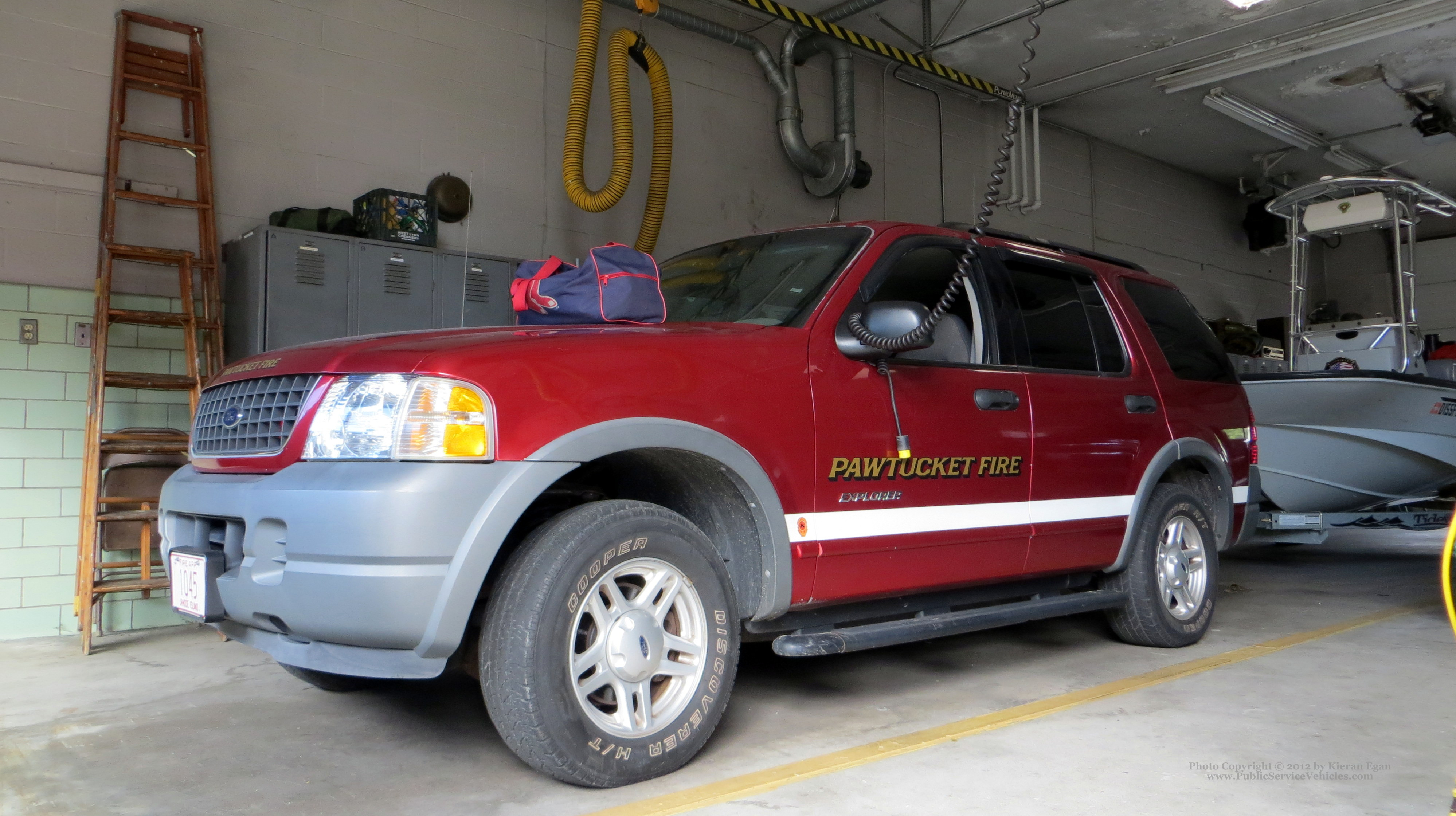 A photo  of Pawtucket Fire
            Spare Car, a 2002-2005 Ford Explorer             taken by Kieran Egan