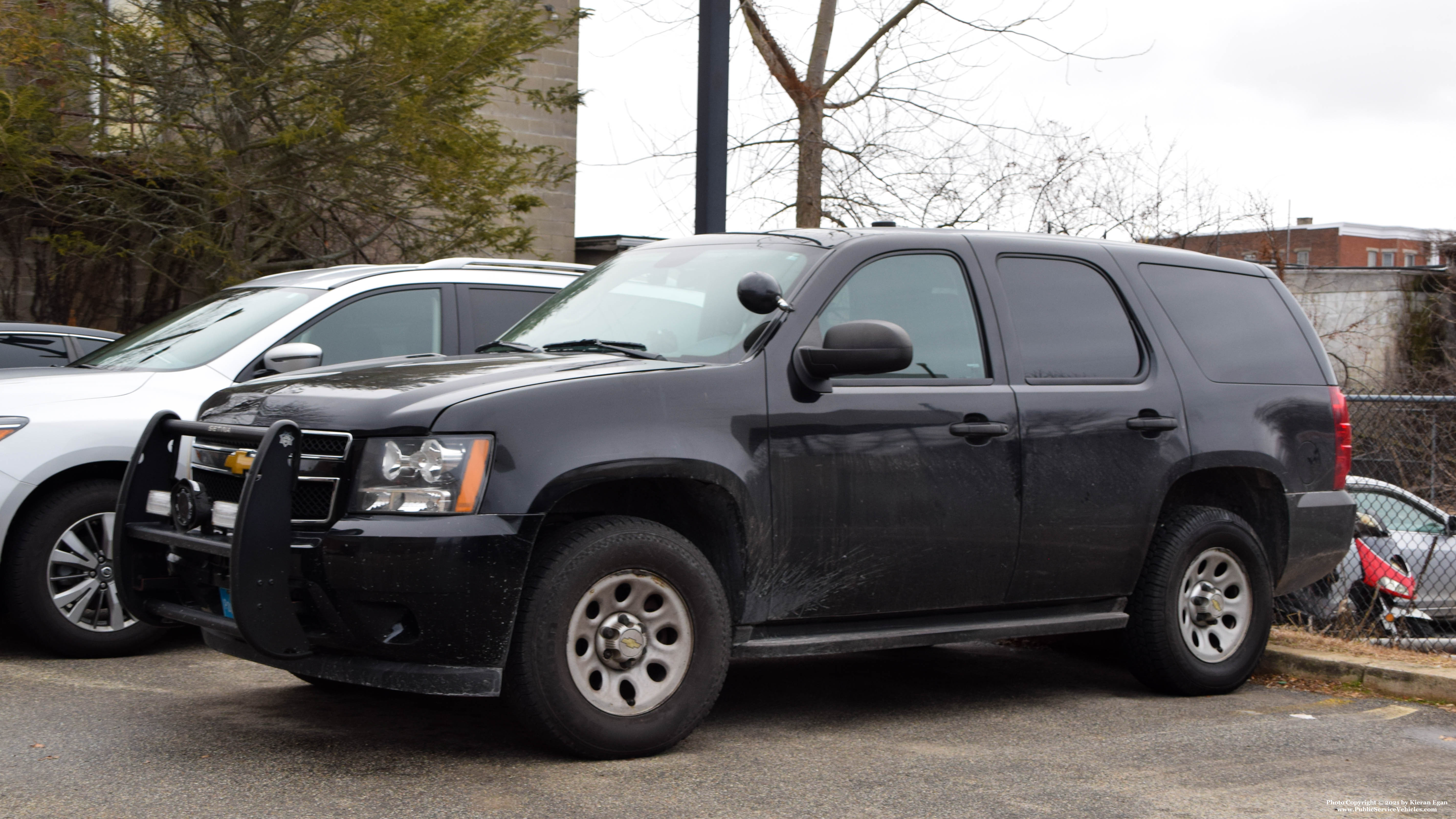 A photo  of Fall River Police
            S-1, a 2013 Chevrolet Tahoe             taken by Kieran Egan