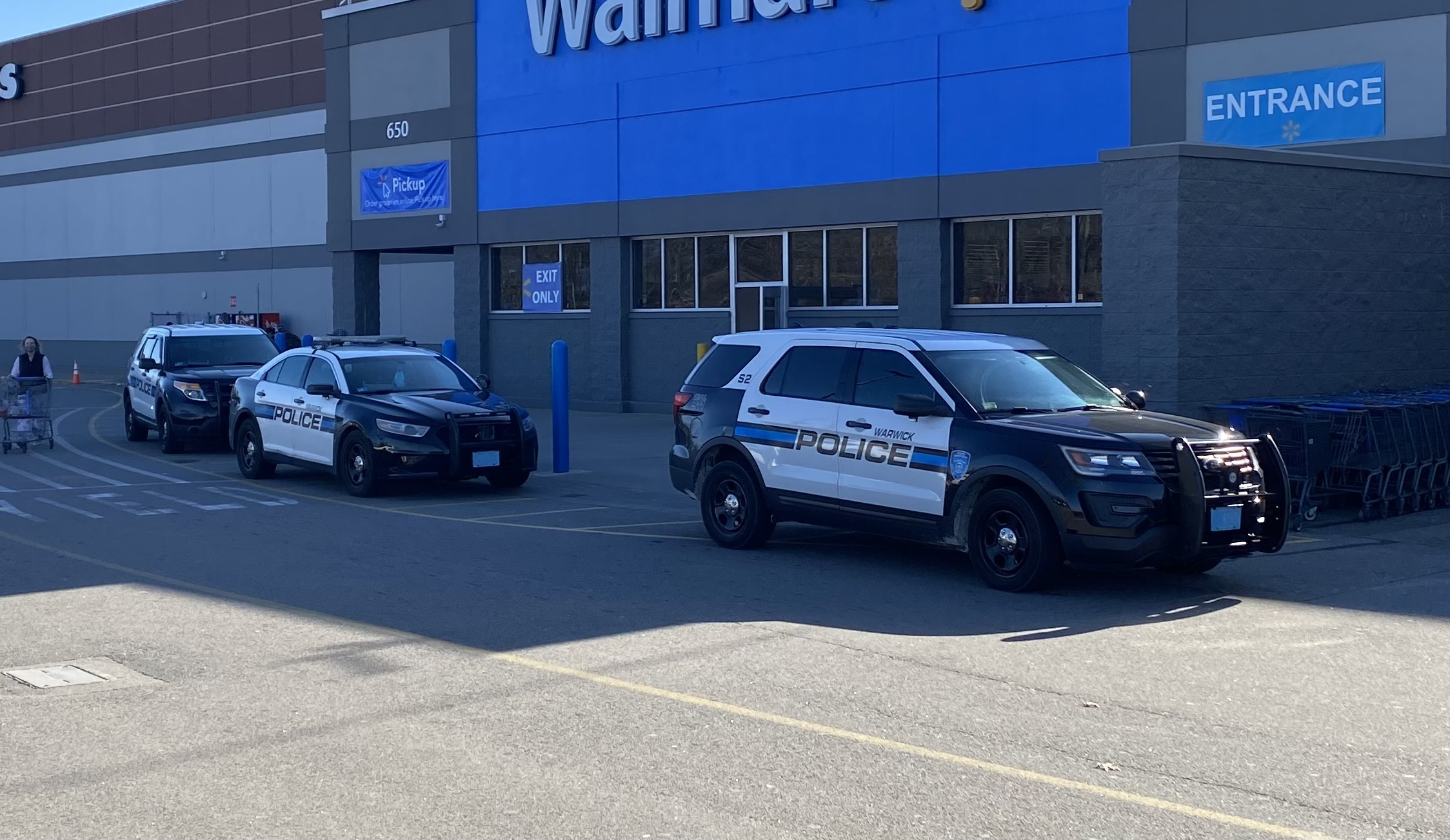 A photo of Warwick Police
Cruiser CP-55, a 2014 Ford Police Interceptor Utility taken by @riemergencyvehicles