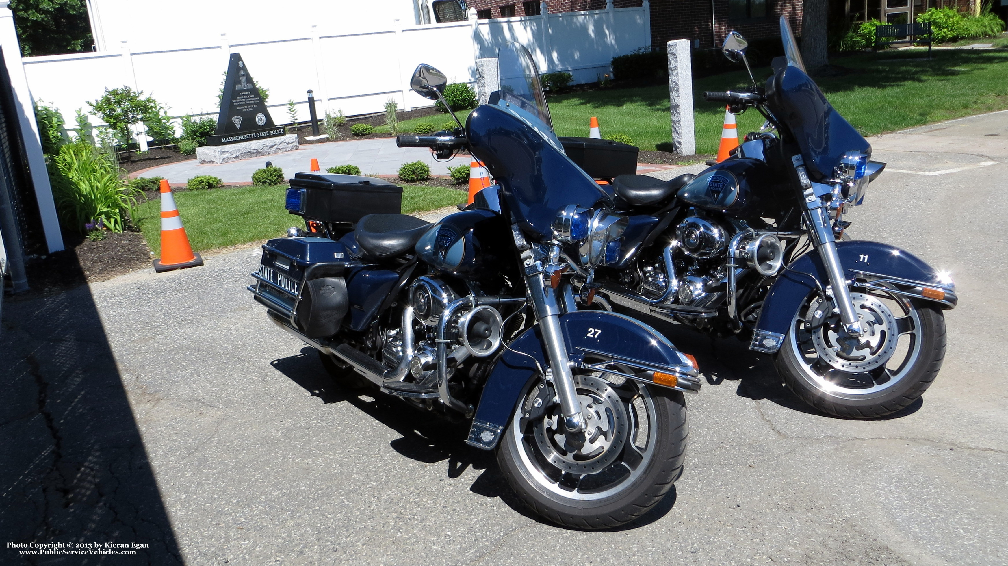 A photo  of Massachusetts State Police
            Motorcycle 27, a 2006-2013 Harley-Davidson Electra Glide             taken by Kieran Egan