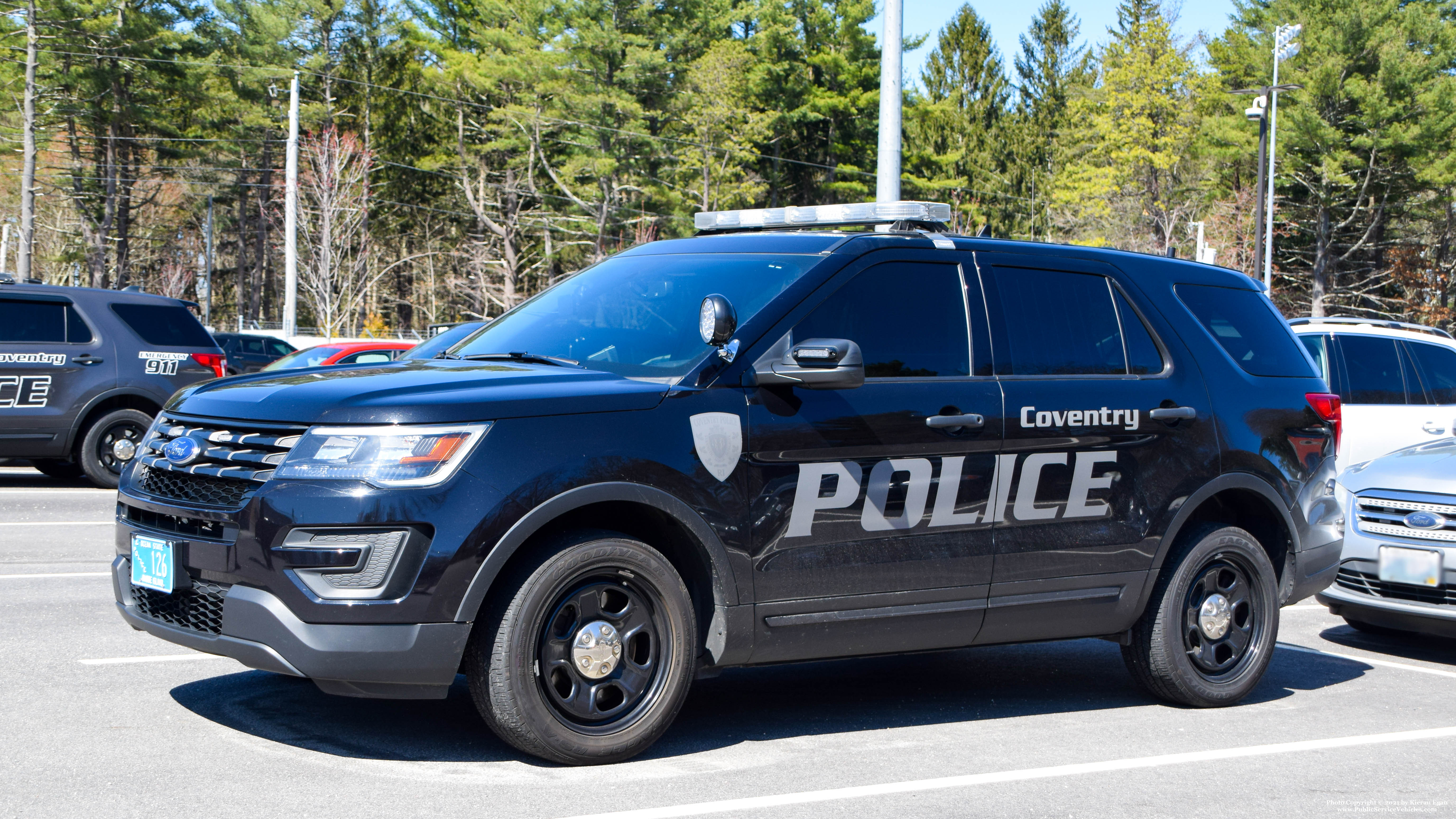 A photo  of Coventry Police
            Cruiser 126, a 2018-2019 Ford Police Interceptor Utility             taken by Kieran Egan