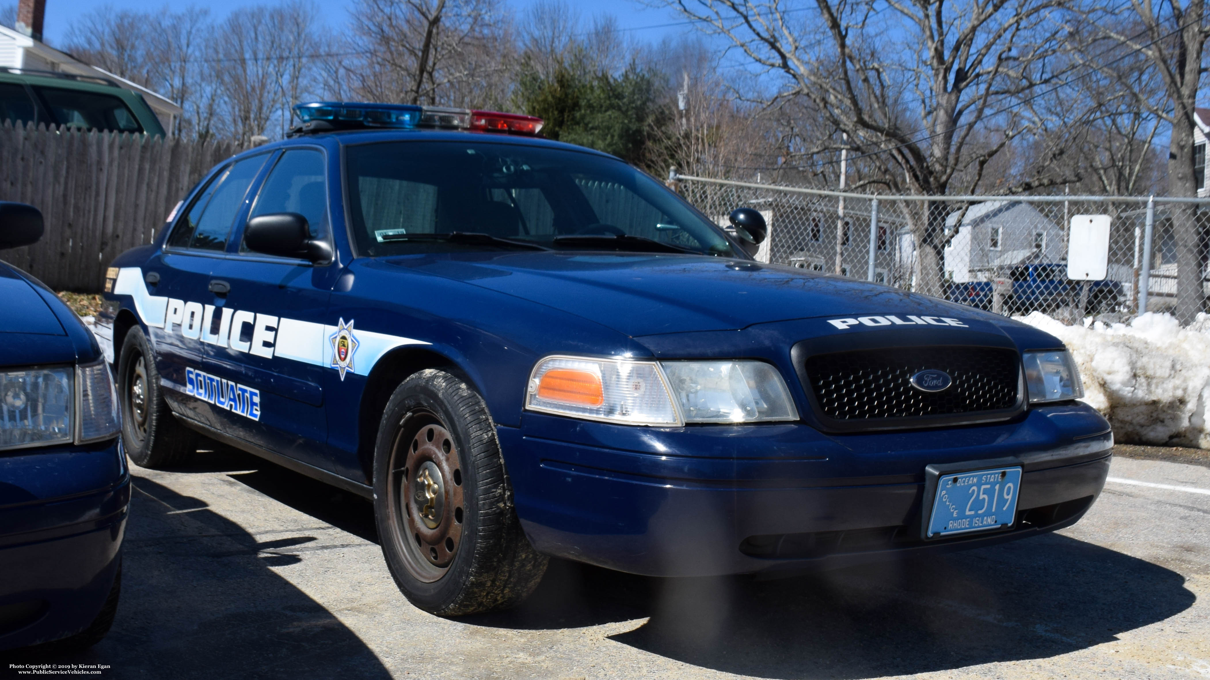 A photo  of Scituate Police
            Cruiser 2519, a 2008 Ford Crown Victoria Police Interceptor             taken by Kieran Egan