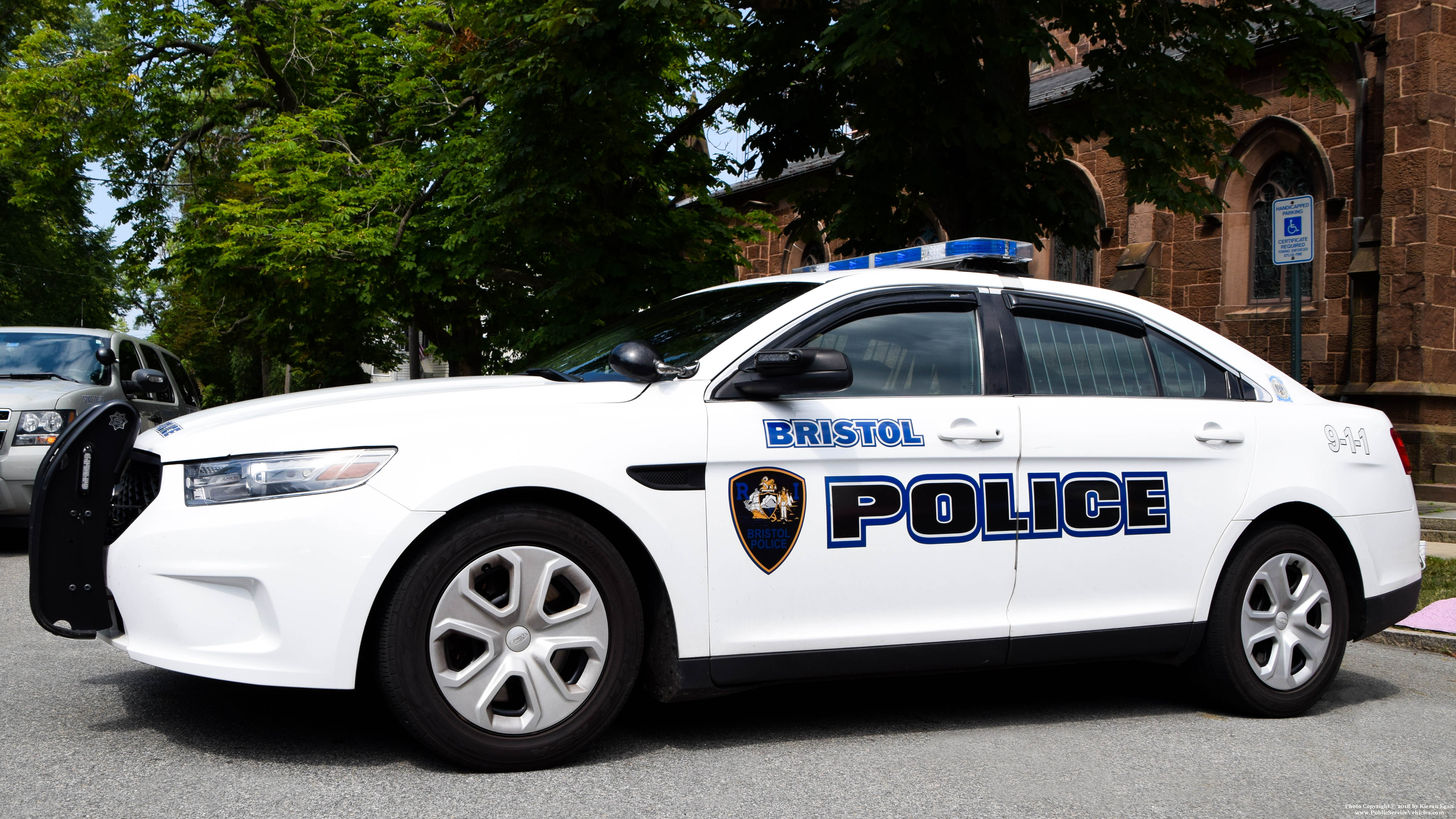 A photo  of Bristol Police
            Patrol Cruiser 90, a 2014 Ford Police Interceptor Sedan             taken by Kieran Egan