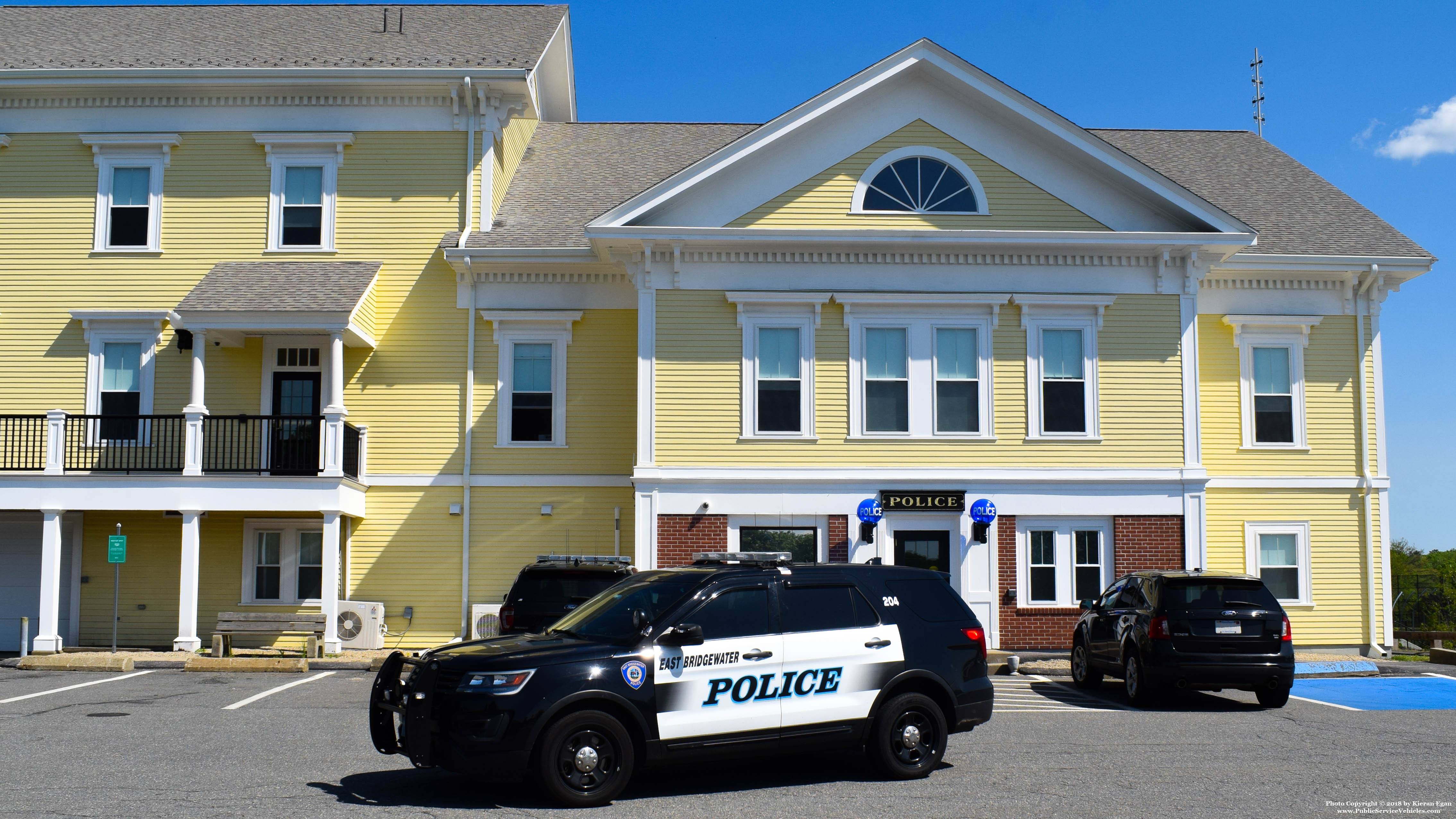 A photo  of East Bridgewater Police
            Cruiser 204, a 2016-2018 Ford Police Interceptor Utility             taken by Kieran Egan