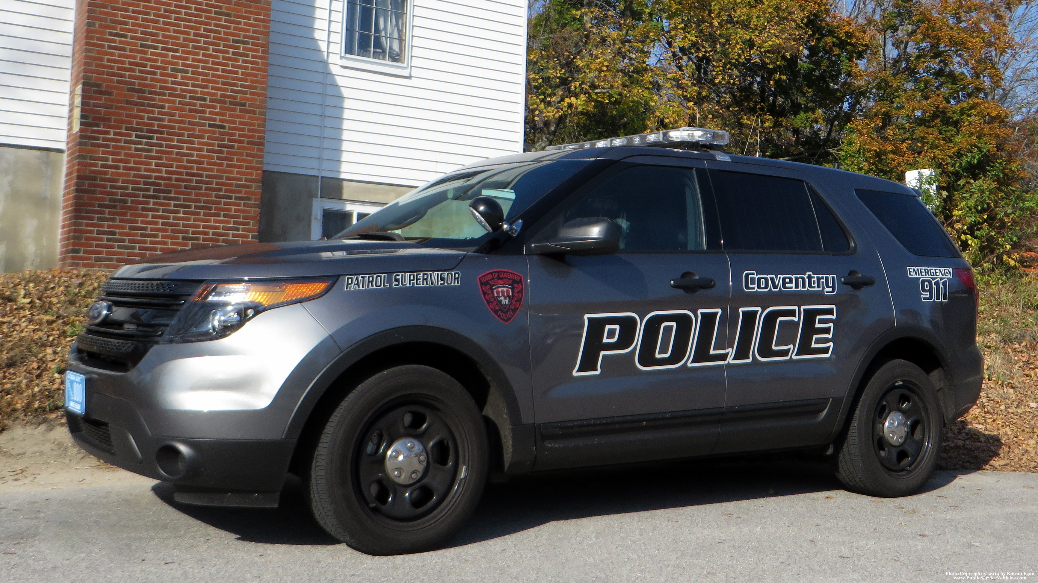 A photo  of Coventry Police
            Cruiser 800, a 2014 Ford Police Interceptor Utility             taken by Kieran Egan