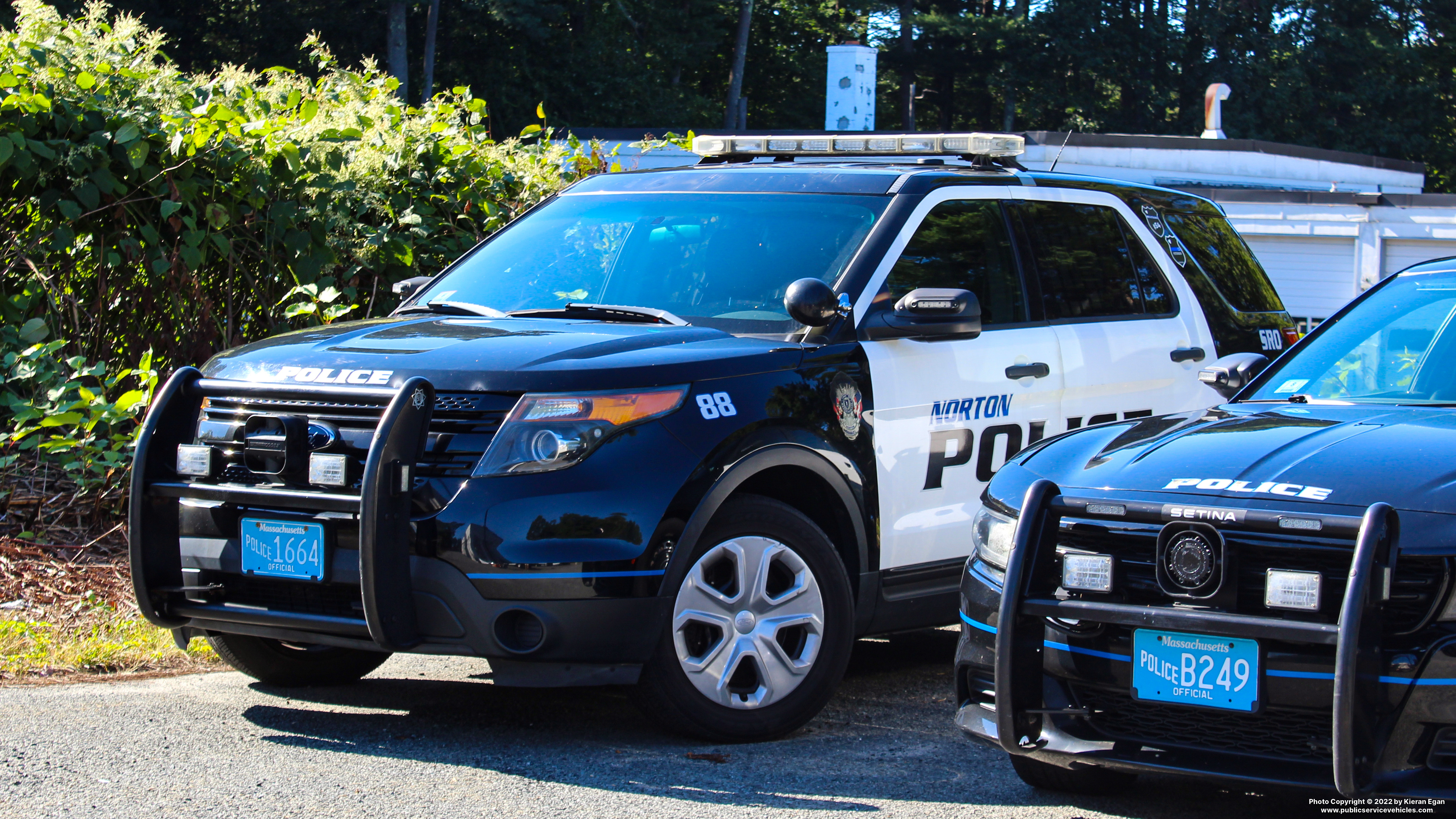 A photo  of Norton Police
            Cruiser 88, a 2014 Ford Police Interceptor Utility             taken by Kieran Egan