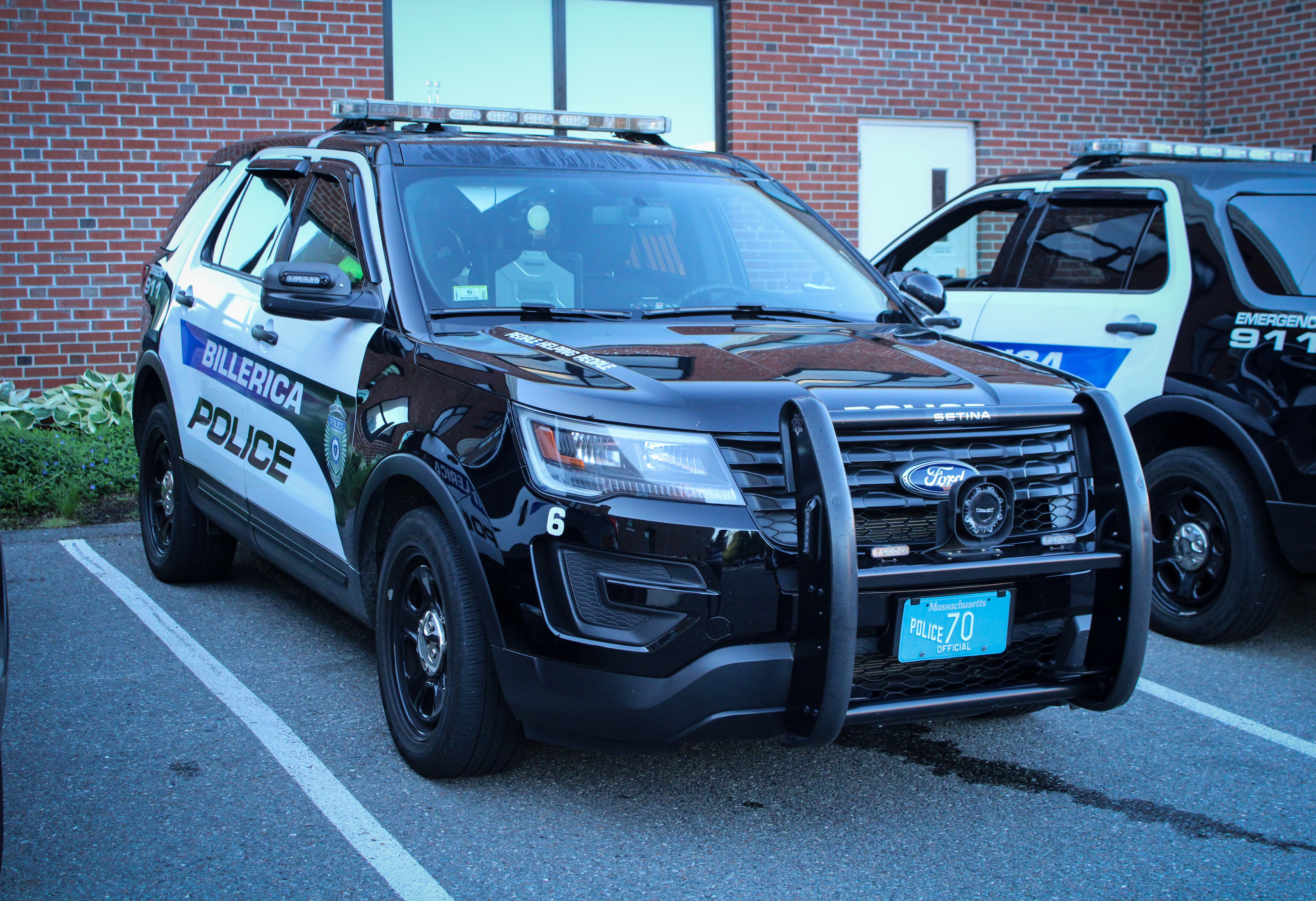 A photo  of Billerica Police
            Car 6, a 2016-2019 Ford Police Interceptor Utility             taken by Nicholas You