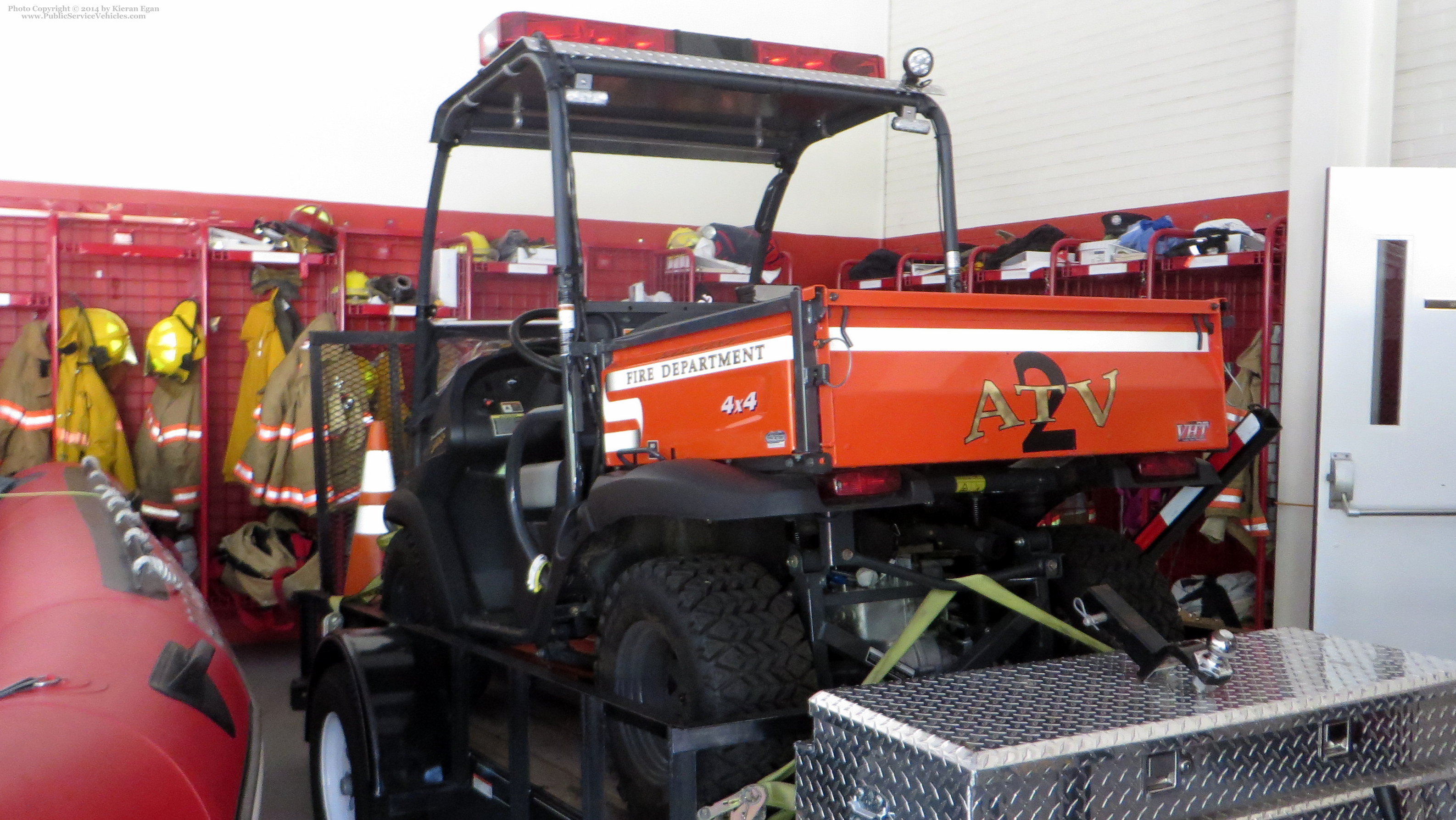 A photo  of Harmony Fire District
            ATV 2, a 2006-2014 Polaris ATV             taken by Kieran Egan