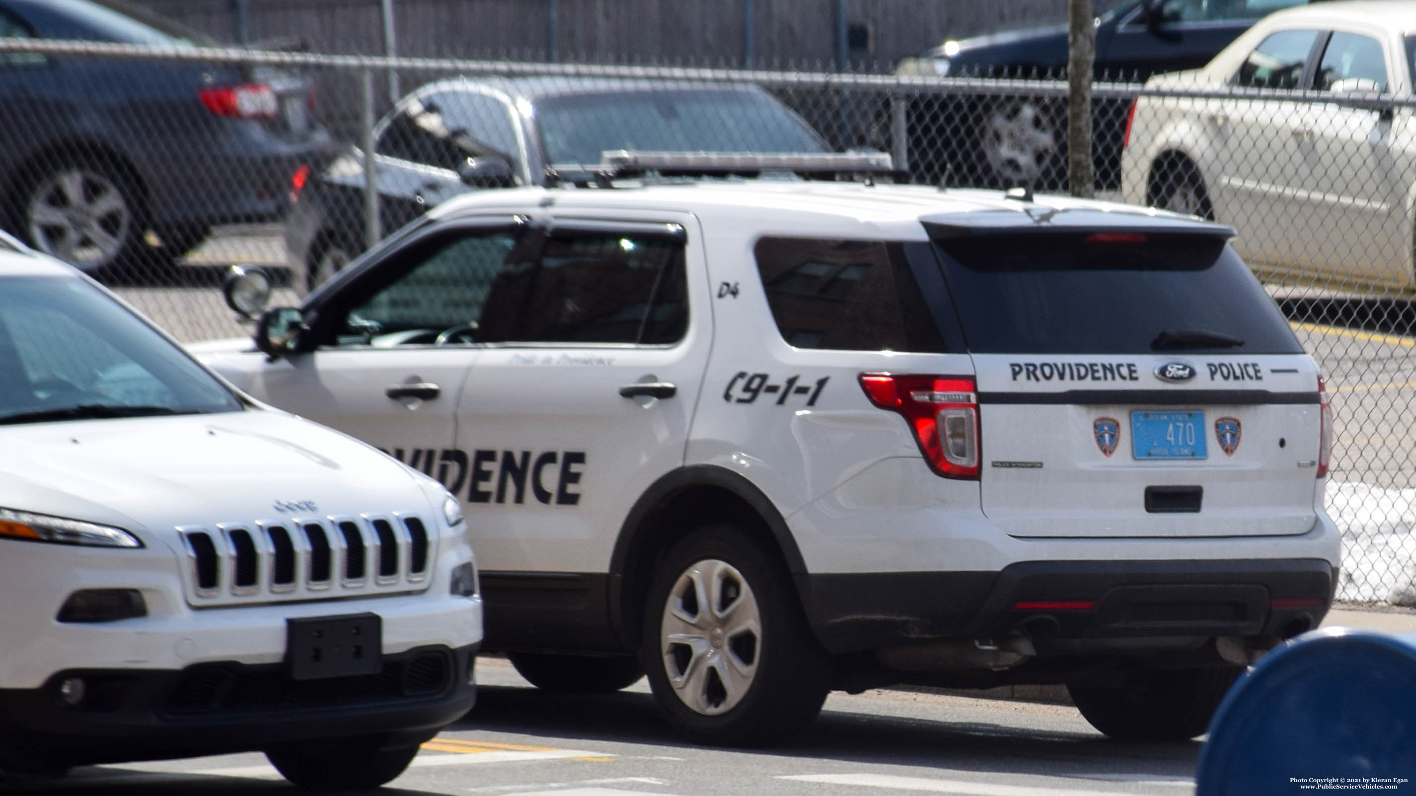 A photo  of Providence Police
            Cruiser 470, a 2015 Ford Police Interceptor Utility             taken by Kieran Egan