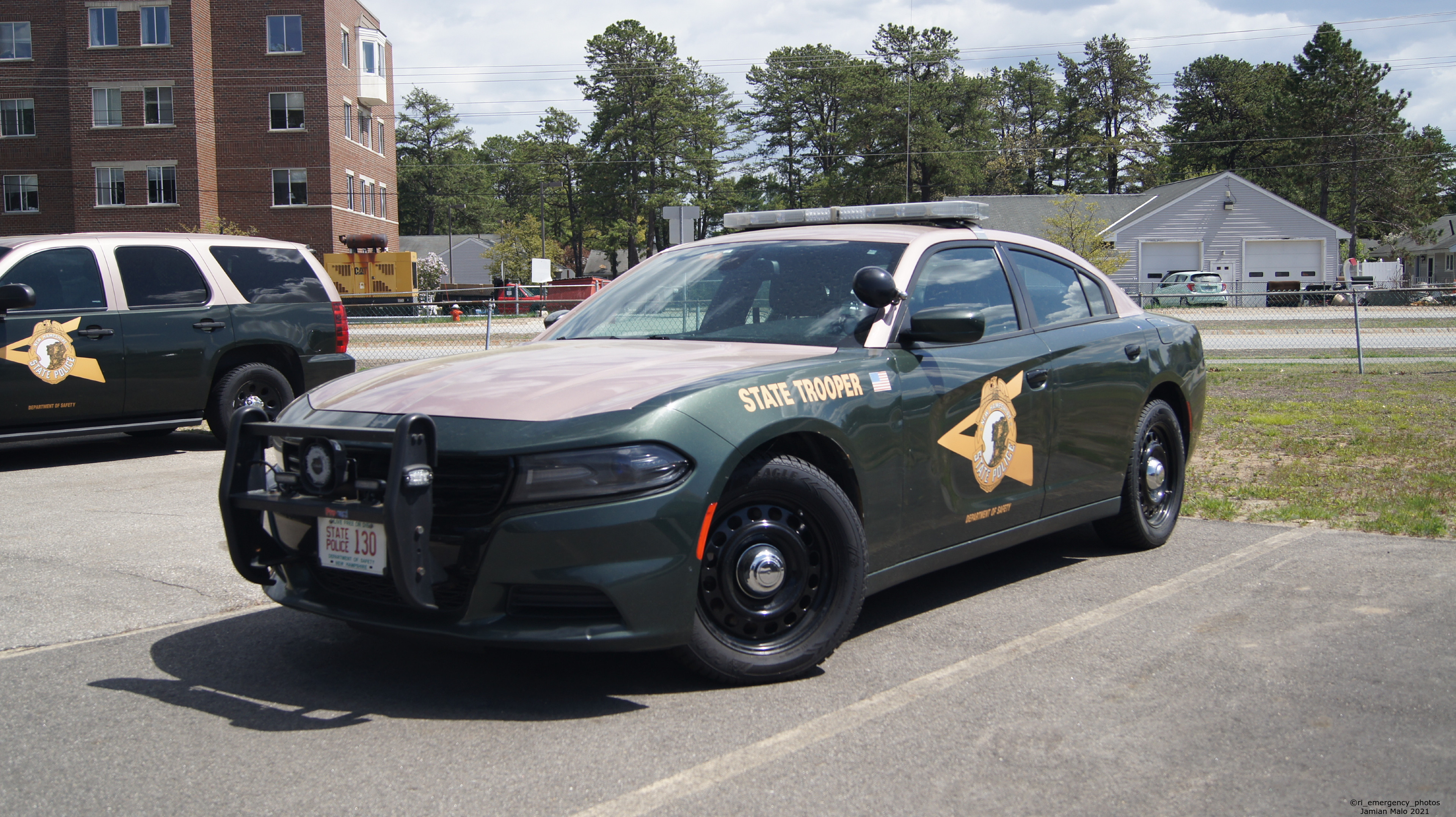 A photo  of New Hampshire State Police
            Cruiser 130, a 2015-2019 Dodge Charger             taken by Jamian Malo