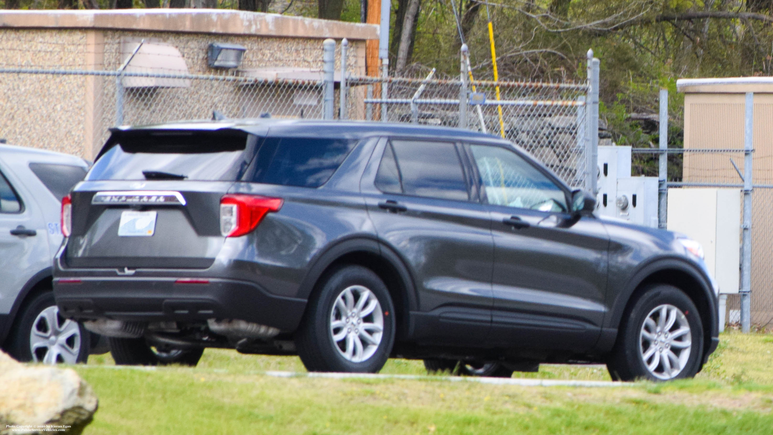 A photo  of Rhode Island State Police
            Unmarked Unit, a 2020 Ford Explorer             taken by Kieran Egan