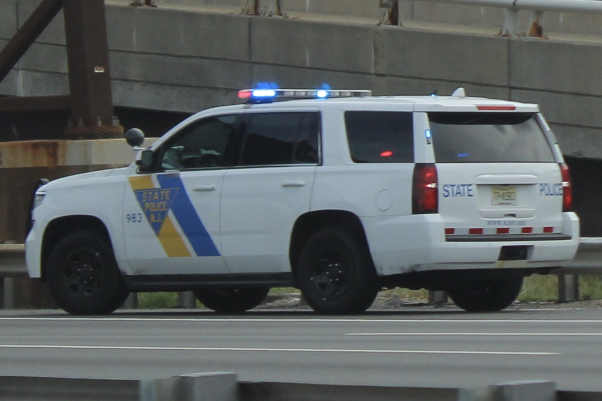 A photo  of New Jersey State Police
            Cruiser 983, a 2017 Chevrolet Tahoe             taken by @riemergencyvehicles